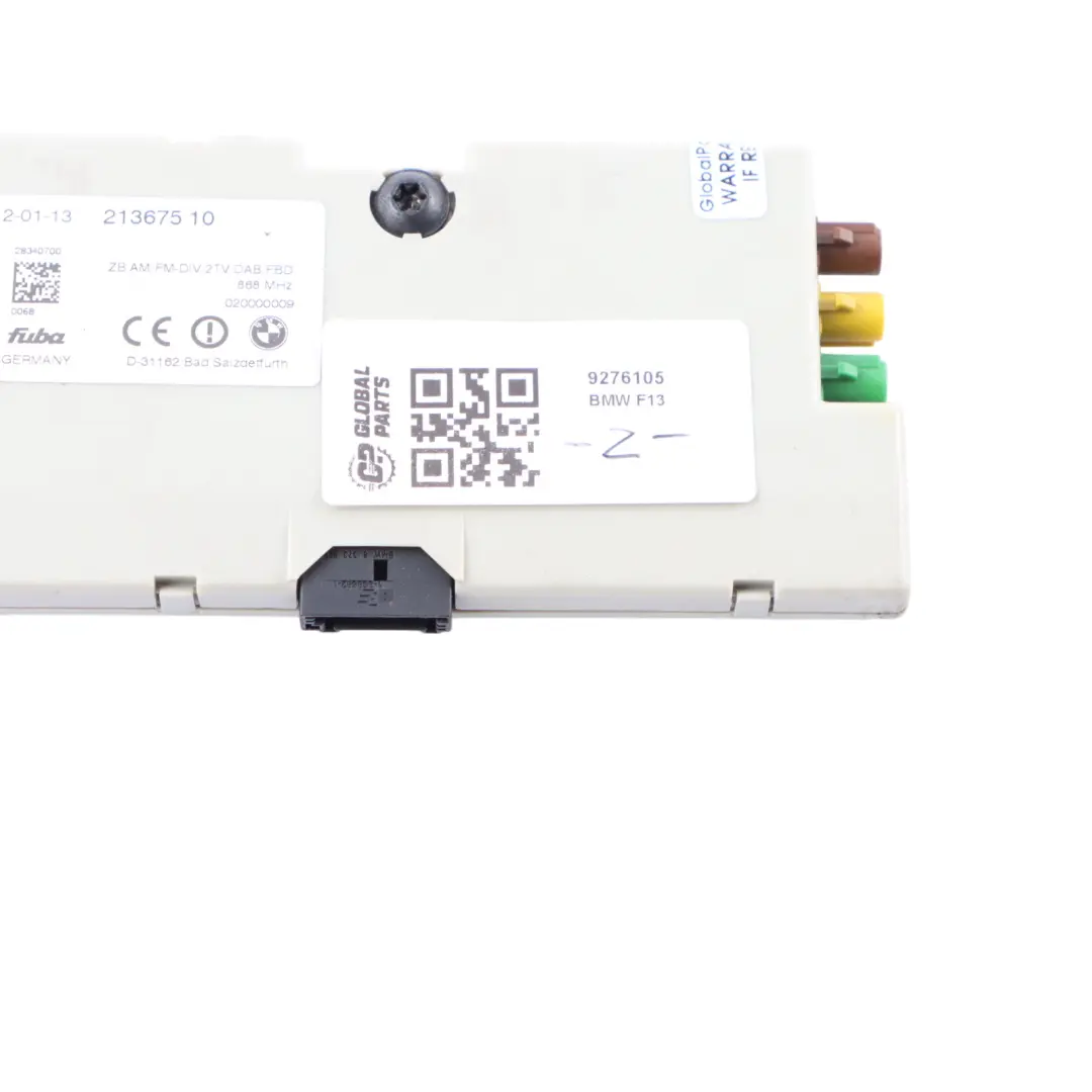 Antenna Amplifier Diversity Module Unit to BMW F13 with Part number 9276105 BMW F13 Antenna Amplifier Diversity Module Unit - SKU 9276105 - Part number 9276105