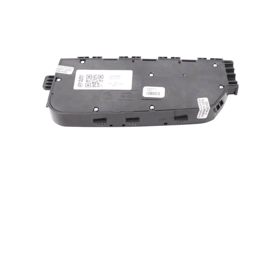 BMW F20 Panneau Commande Réglage Siège Avant Droit Avec Bouton Mémoire - SKU 9276620 - Numéro de pièce 9276620