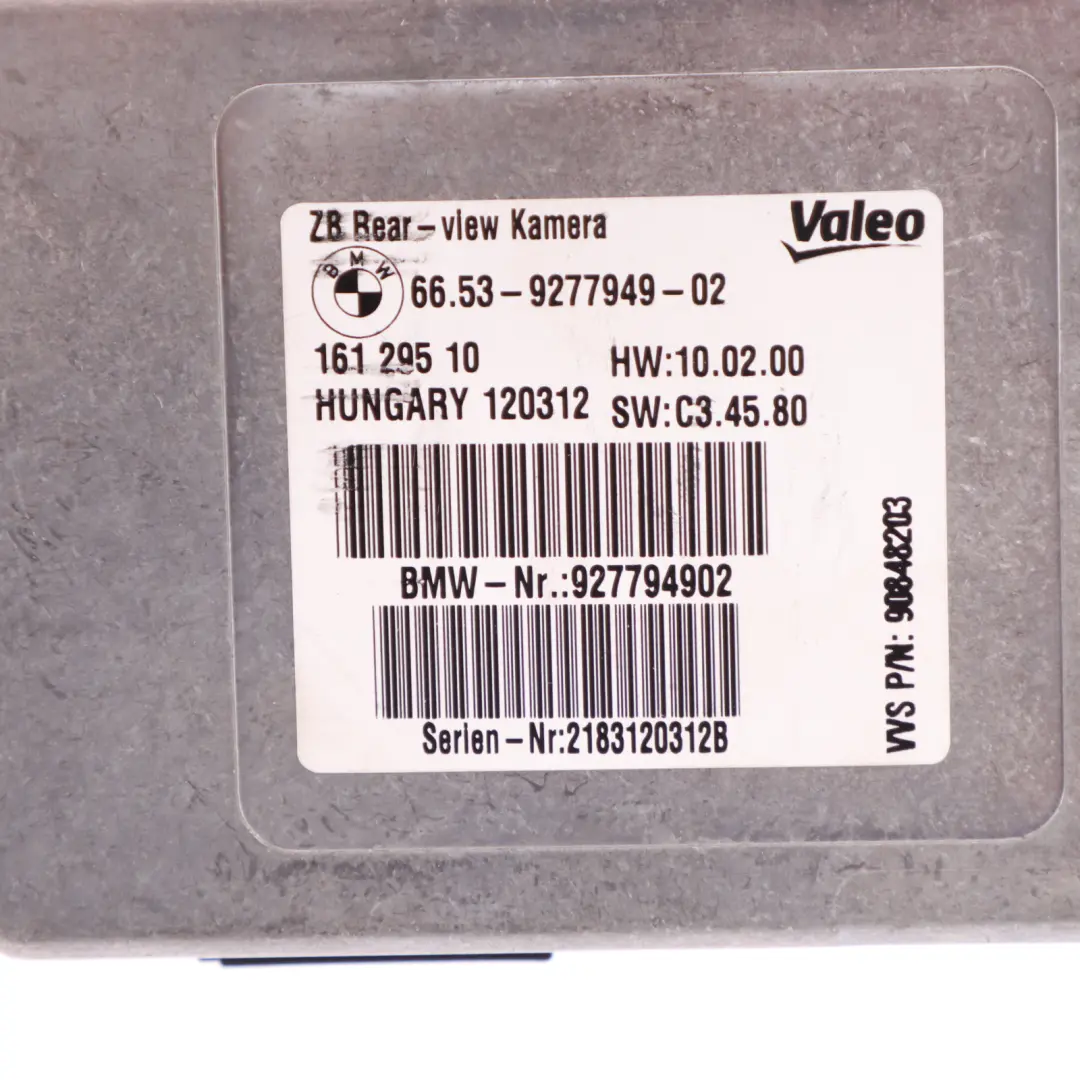  Reversing Camera Module BMW X1 E84 Rear View Camera Control Unit ECU - SKU 9277949 - Part number 9291385