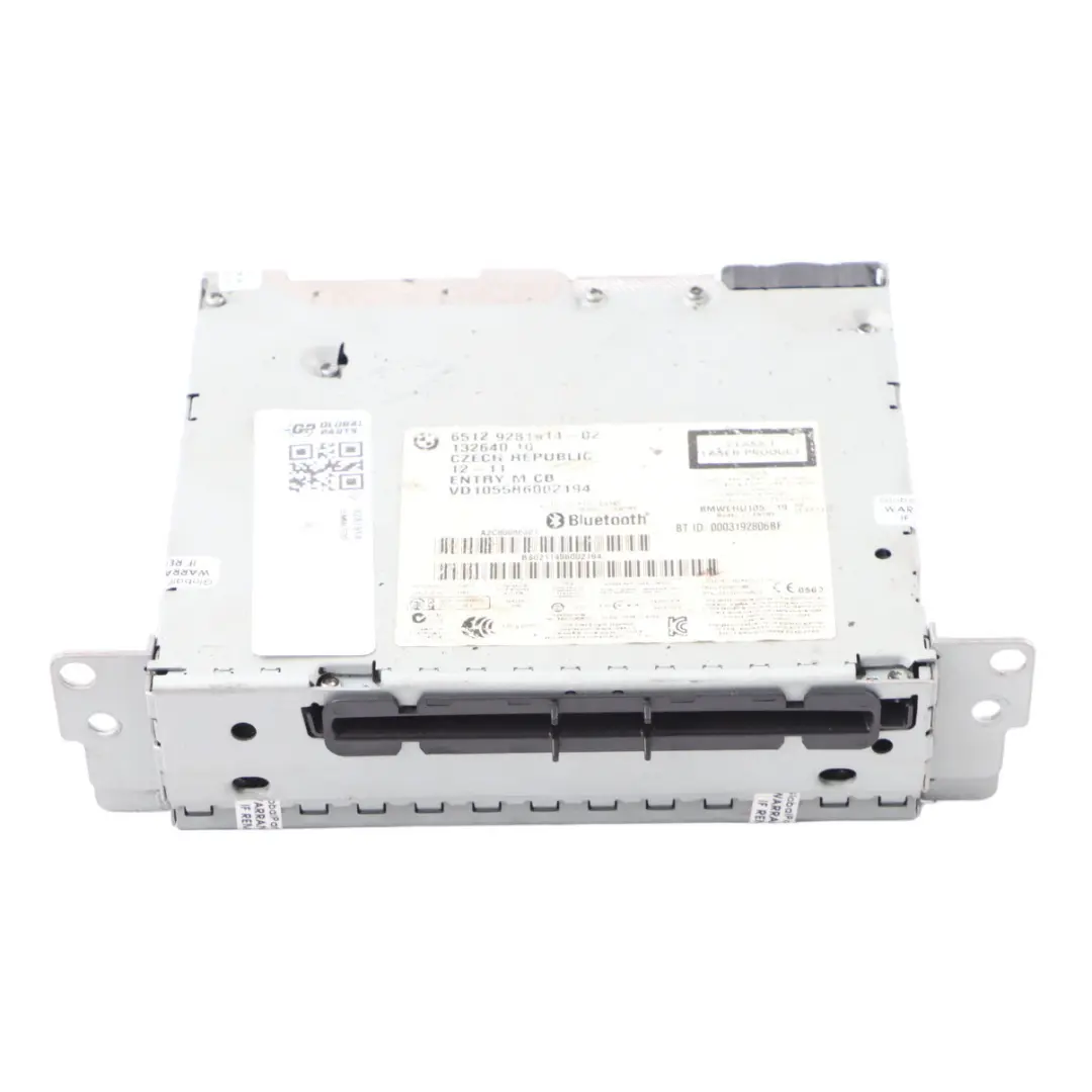 Radio Audio Professional Player Head Unit to BMW F20 with Part number 9281914 BMW F20 Radio Audio Professional Player Head Unit - SKU 9281914 - Part number 9281914