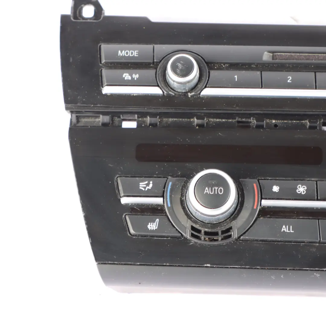  Panel Interruptores BMW F10 F11 Radio Aire Acondicionado Control Negro - SKU 9285330-1 - Número de pieza 9285330
