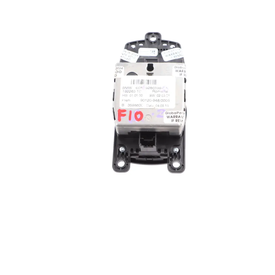  Contrôleur Idrive BMW F10 F11 F20 F21 F30 Bouton Multifonction - SKU 9286699 - Numéro de pièce 9286699