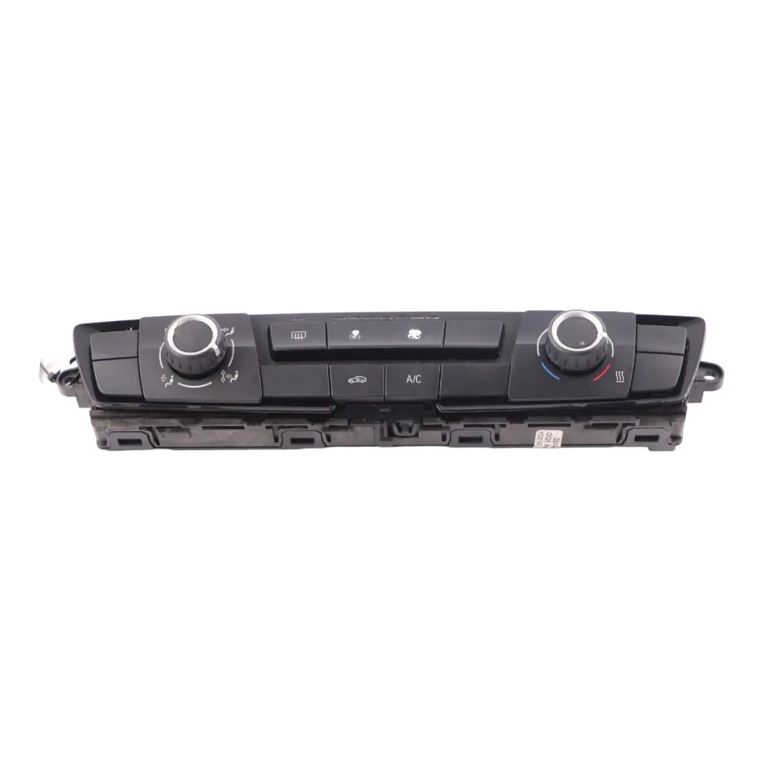 AC Panel BMW F20 F21 Air Conditioning Seat Heating Control Switch Unit - SKU 9287335-1 - Part number 9287335