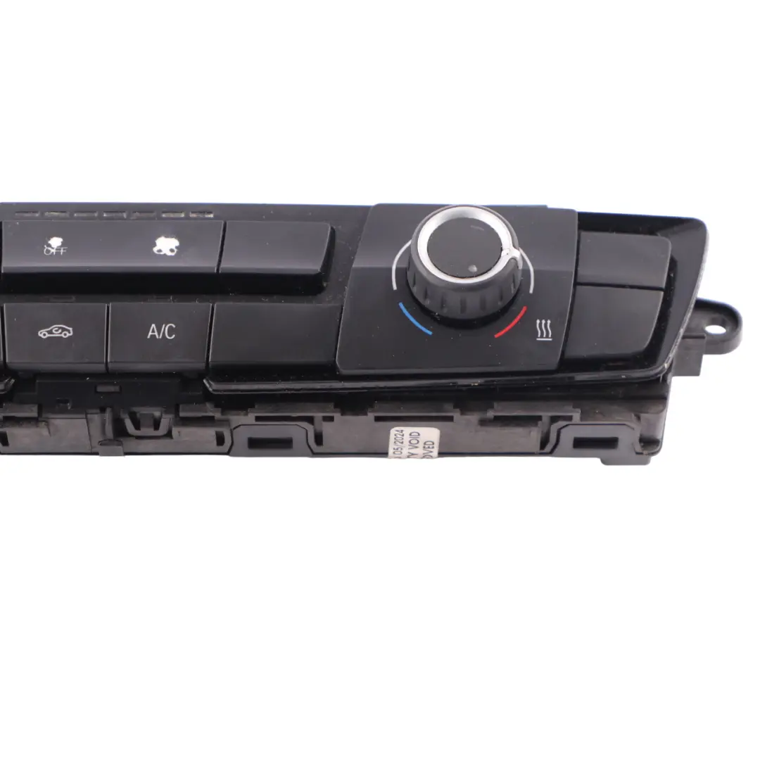 AC Panel BMW F20 F21 Air Conditioning Seat Heating Control Switch Unit - SKU 9287335-1 - Part number 9287335