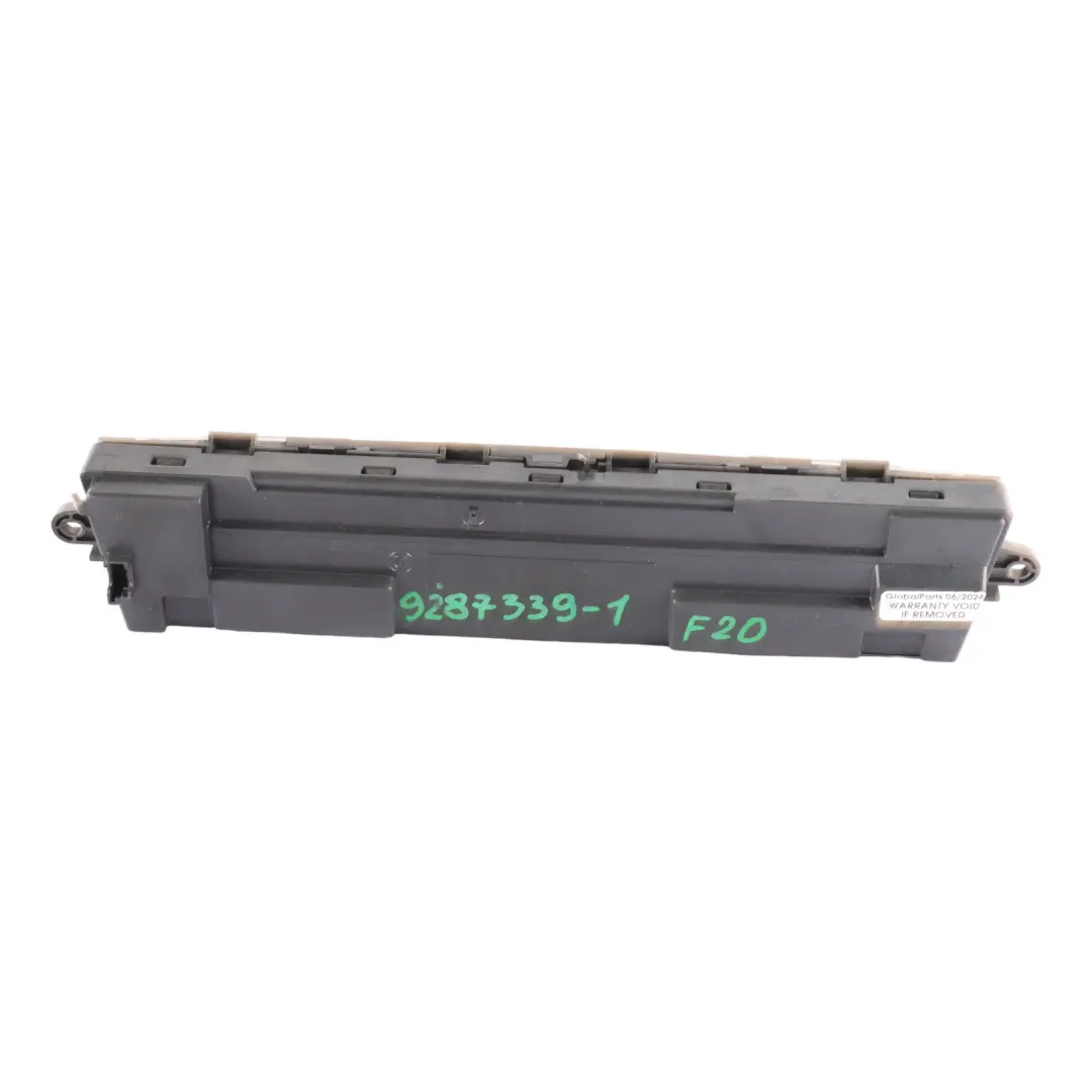 BMW F20 F21 A/C Air Conditioning Heater Control Unit Switch Panel - SKU 9287339-1 - Part number 9287339