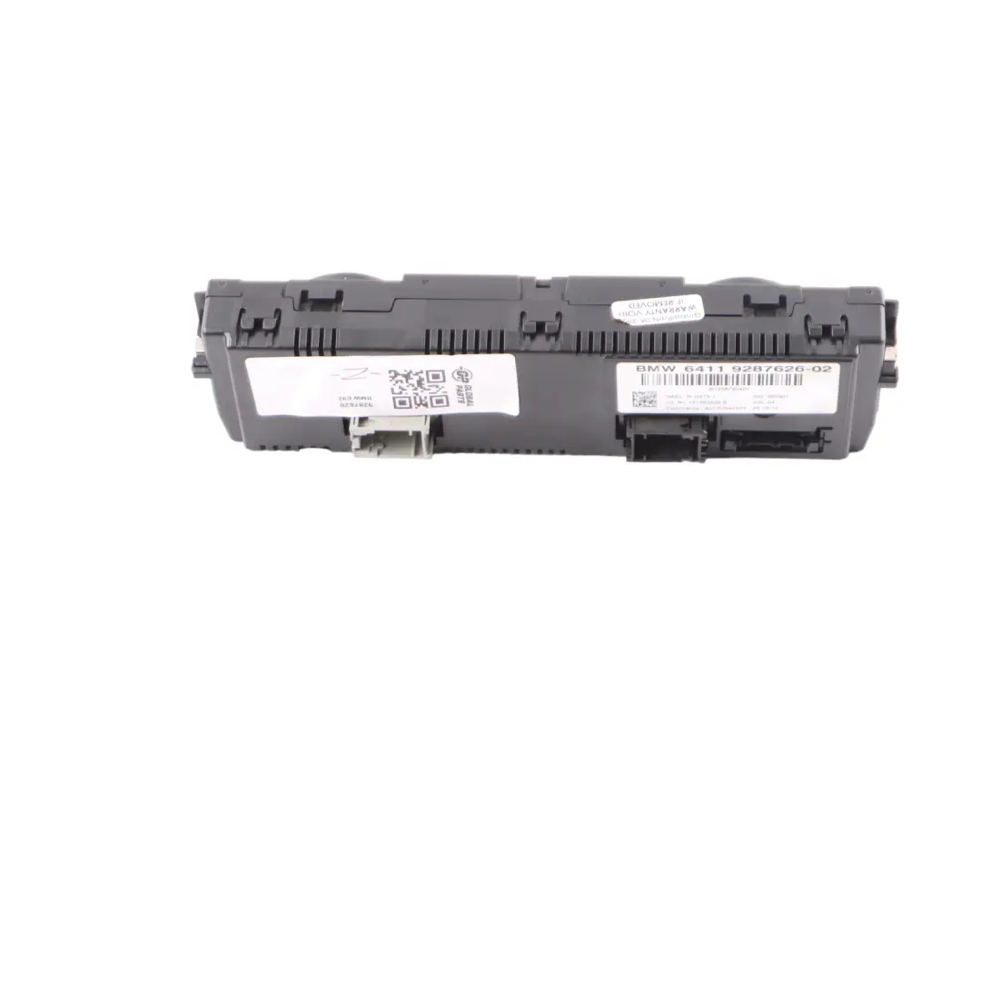 BMW E92 E93 Interruttore Aria Condizionata Riscaldatore Pannello - SKU 9287626 - Numero di parte 9287626