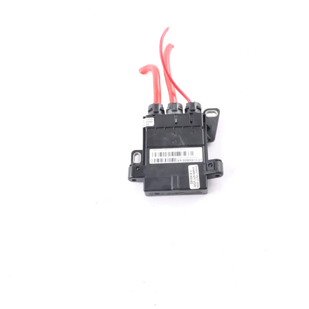 Borne distribution positive boîte fusibles batterie pour BMW X5 X6 F15 F85 F16 F86 à propos du numéro de pièce 9289374 BMW X5 X6 F15 F85 F16 F86 Borne distribution positive boîte fusibles batterie - SKU 9289374 - Numéro de pièce 9289374