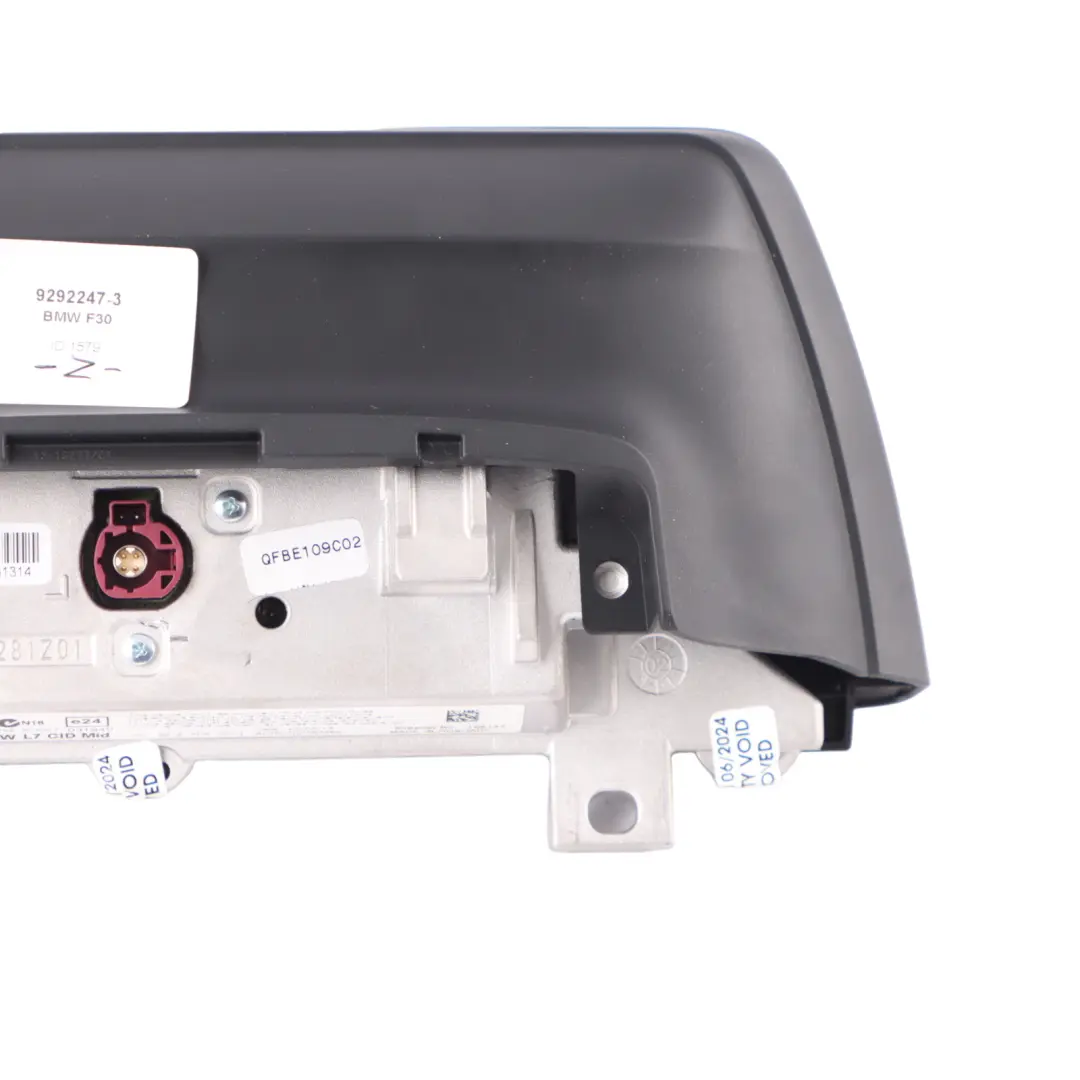 Display Screen Dashboard Central Information Unit 6,5" to BMW F30 F32 with Part number 9292247 BMW F30 F32 Display Screen Dashboard Central Information Unit 6,5" - SKU 9292247-3 - Part number 9292247