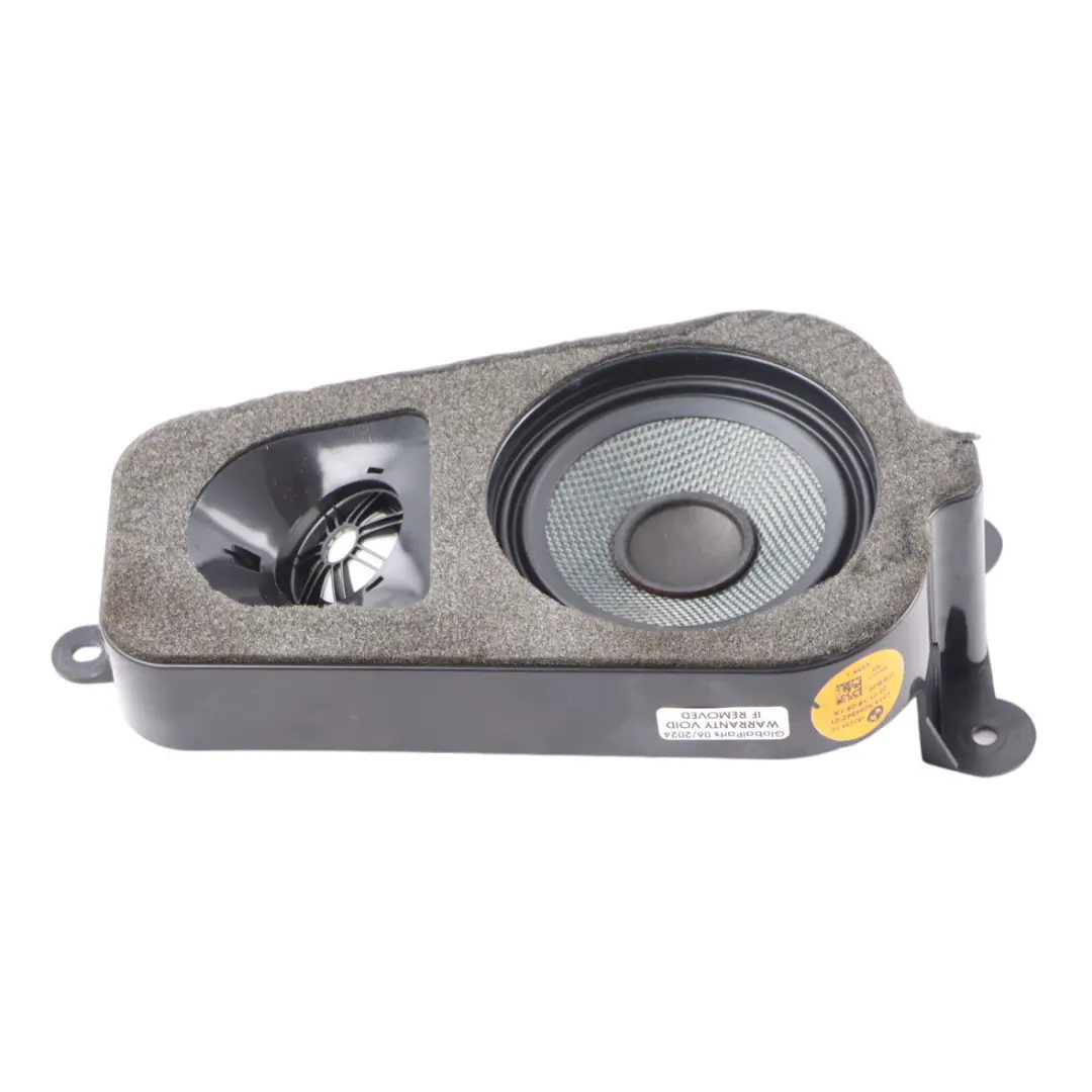 Altavoz Trasero Hi-Fi Mid Stereo Harman Kardon D-Pillar 9209185 para BMW X5 F15 con número de pieza 9294942 BMW X5 F15 Altavoz Trasero Hi-Fi Mid Stereo Harman Kardon D-Pillar 9209185 - SKU 9294942 - Número de pieza 9294942