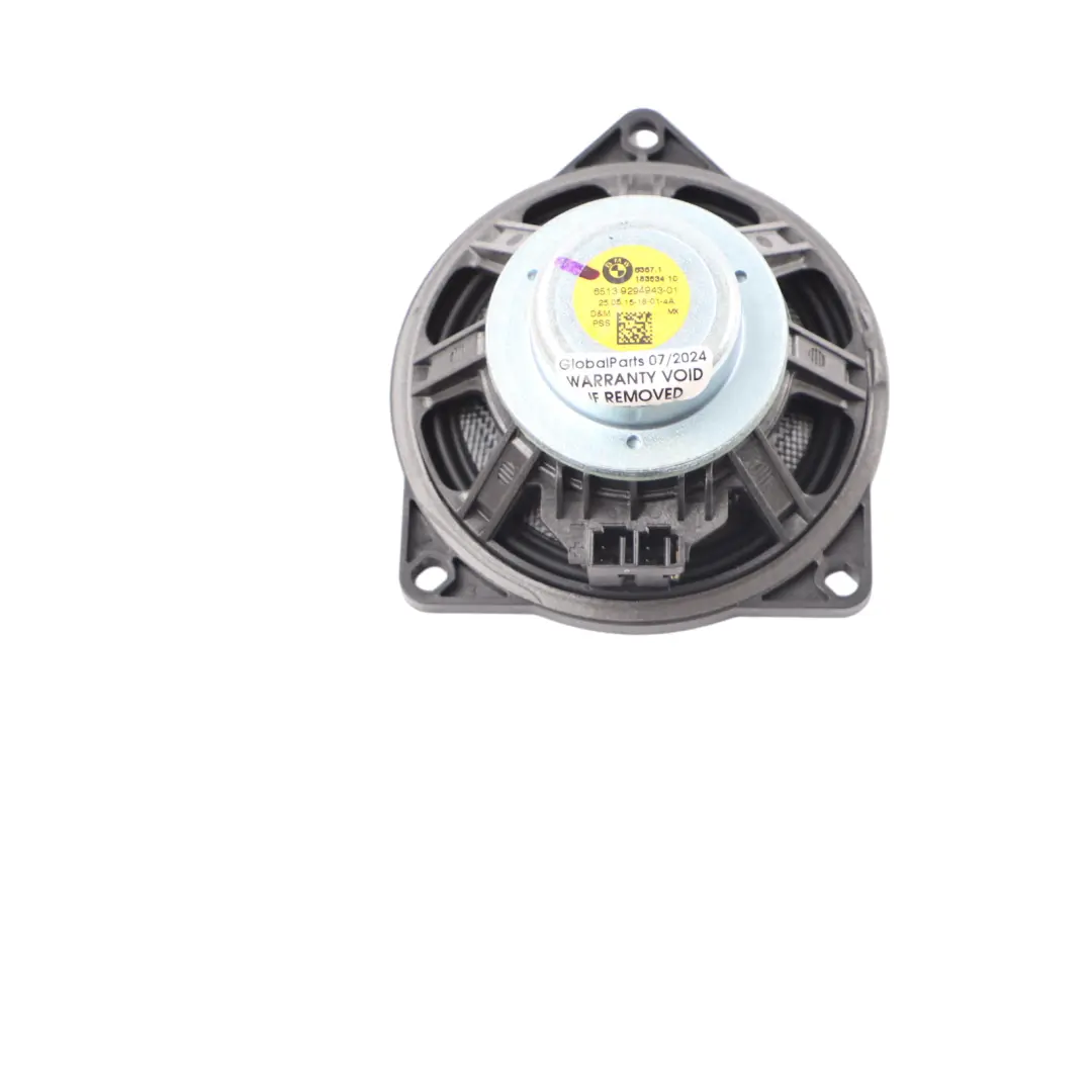 Speaker Midrange BMW X5 F15 F85 X6 F16 Door Harman Kardon Loudspeaker to with Part number 9294943 Speaker Midrange BMW X5 F15 F85 X6 F16 Door Harman Kardon Loudspeaker - SKU 9294943 - Part number 9294943