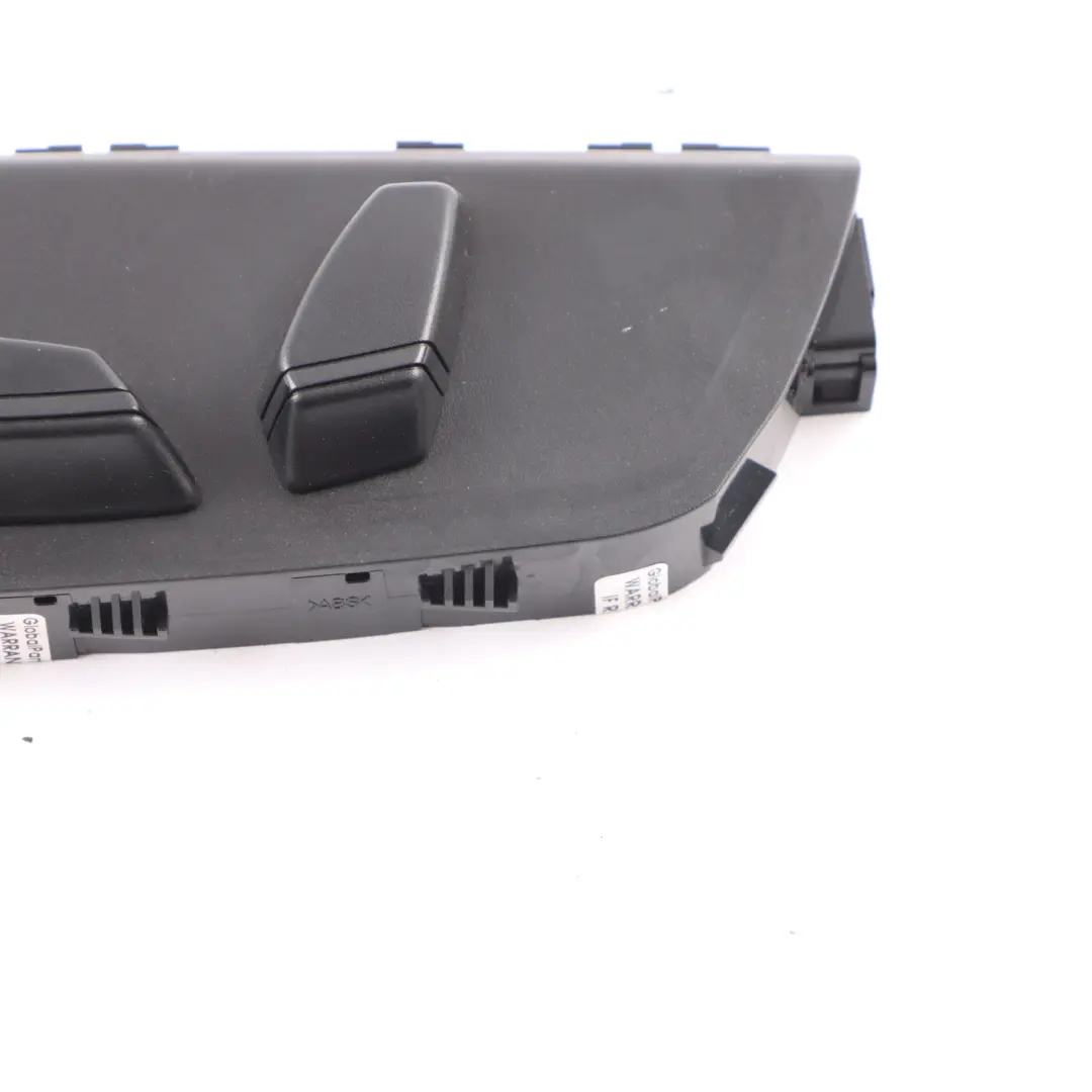 Panneau commande réglage sièges avant gauche 9384908 pour BMW F10 F11 X5 F15 X6 F16 à propos du numéro de pièce 9299229 BMW F10 F11 X5 F15 X6 F16 Panneau commande réglage sièges avant gauche 9384908 - SKU 9299229 - Numéro de pièce 9299229