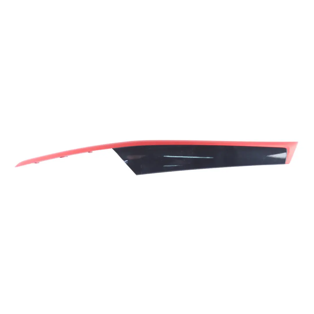 Decor Strip Trim Dashboard Console Cover Black High Gloss Red Strip to BMW X1 E84 with Part number 9302953 BMW X1 E84 Decor Strip Trim Dashboard Console Cover Black High Gloss Red Strip - SKU 9302953 - Part number 9302953
