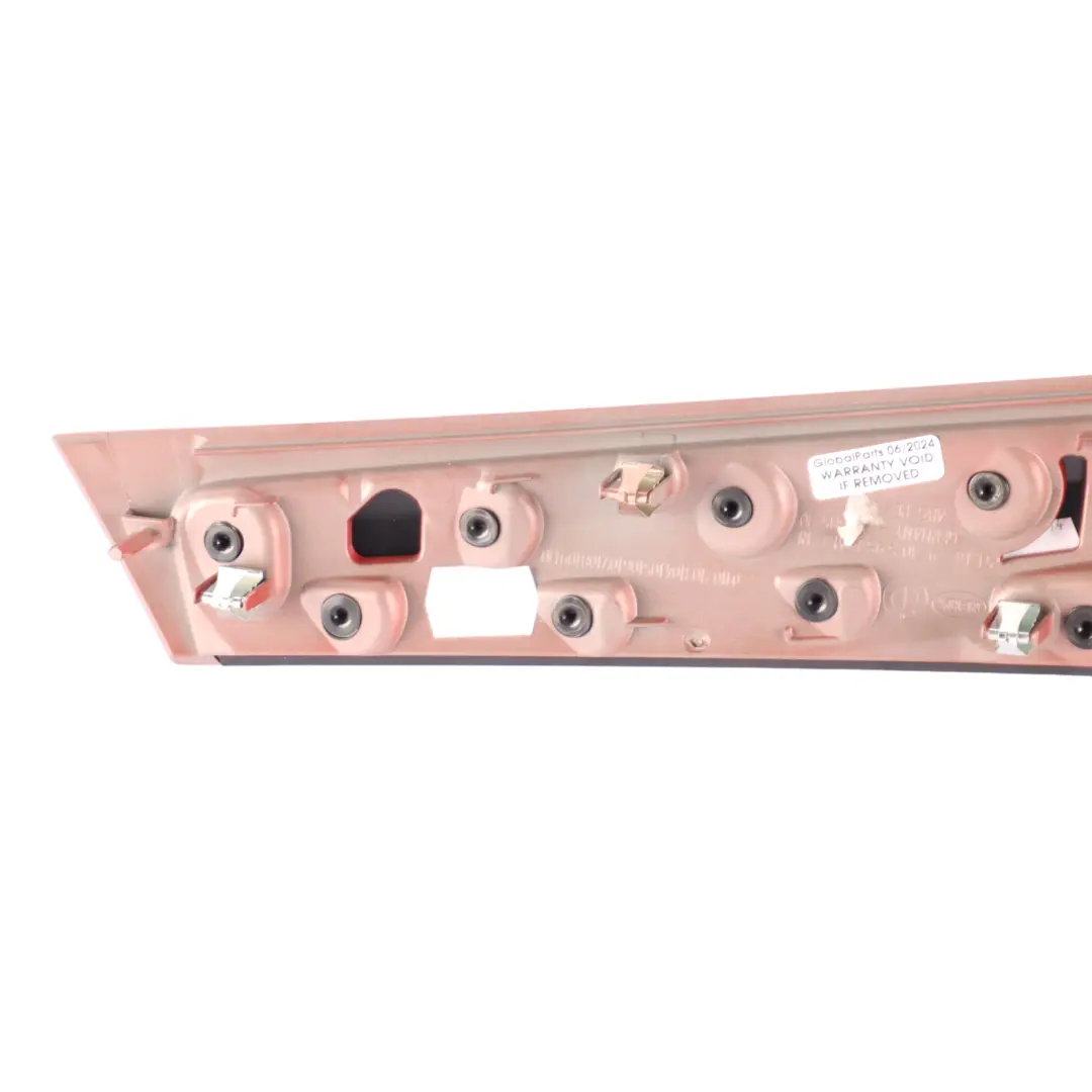 BMW X1 E84 Decor Strip Trim Dashboard Console Cover Black High Gloss Red Strip - SKU 9302953 - Part number 9302953