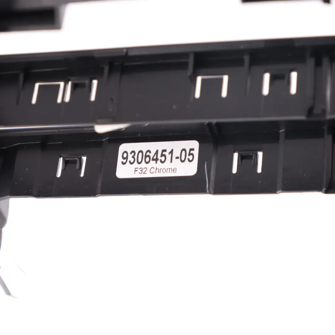 Switch Panel Trim BMW F32 F36 Air Conditioning A/C Operating Unit Cover to with Part number 9306451 Switch Panel Trim BMW F32 F36 Air Conditioning A/C Operating Unit Cover - SKU 9306451 - Part number 9306451