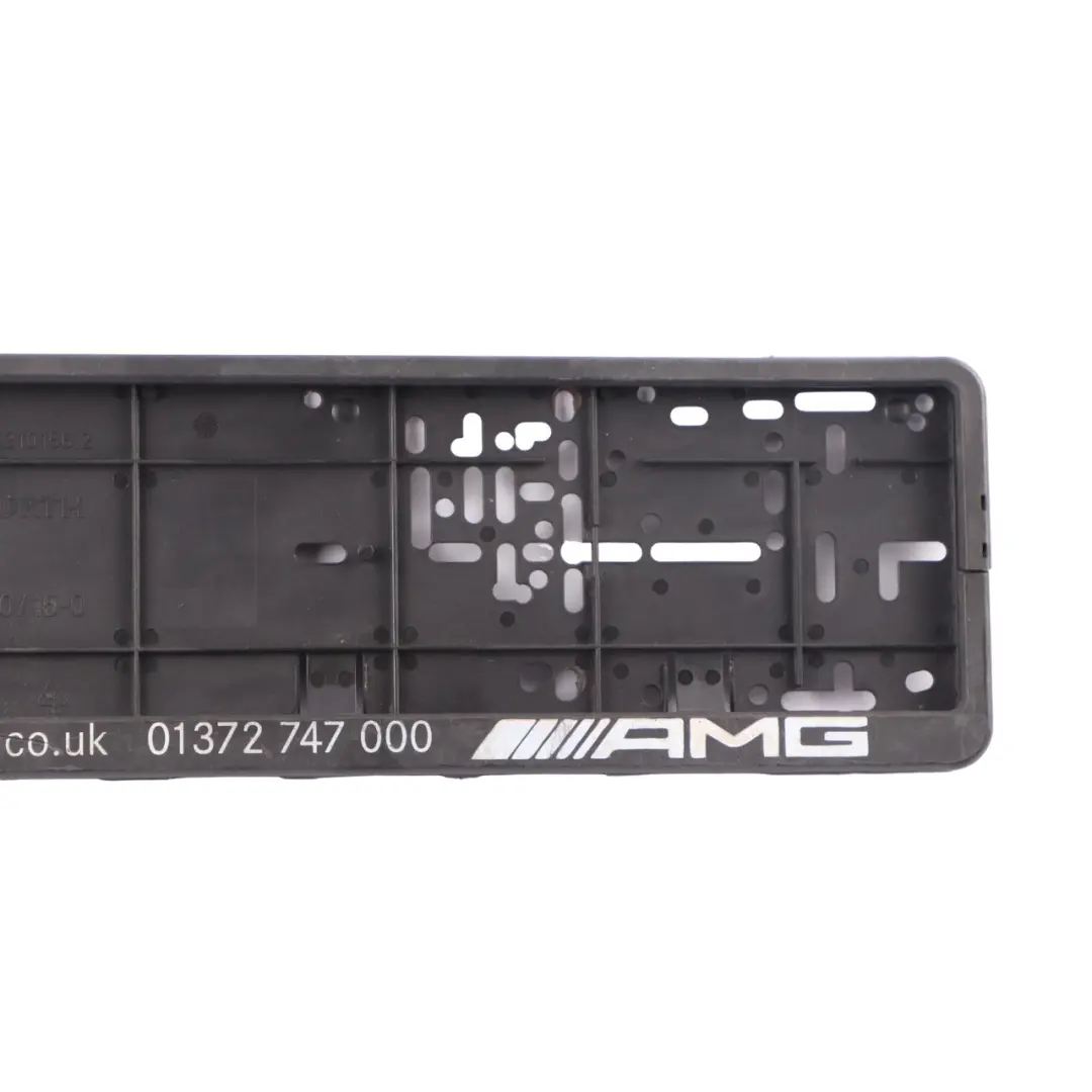 Mercedes W211 Front Bumper License Plate Holder Mount Bracket Wurth - SKU 9310156-1 - Part number 9310156