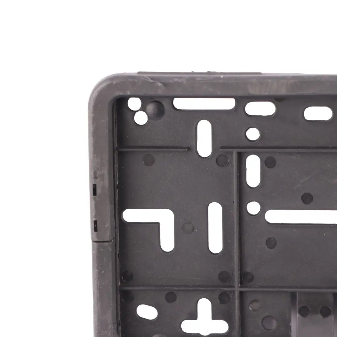 Mercedes W211 Front Bumper License Plate Holder Mount Bracket Wurth - SKU 9310156-1 - Part number 9310156