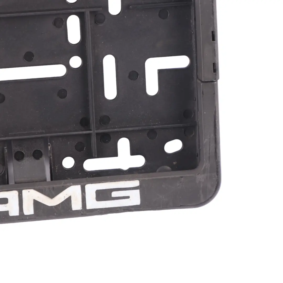 Mercedes W211 Front Bumper License Plate Holder Mount Bracket Wurth - SKU 9310156-1 - Part number 9310156