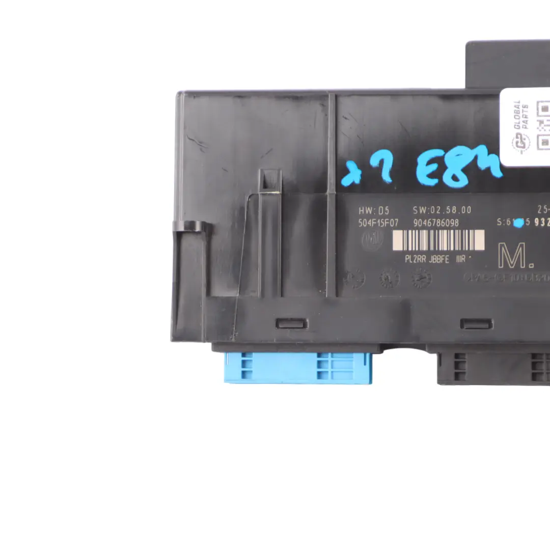Body Control Module M Junction Box PL2RR JBBFE IIIR BMW X1 E84 - SKU 9329800-1 - Part number 9329800