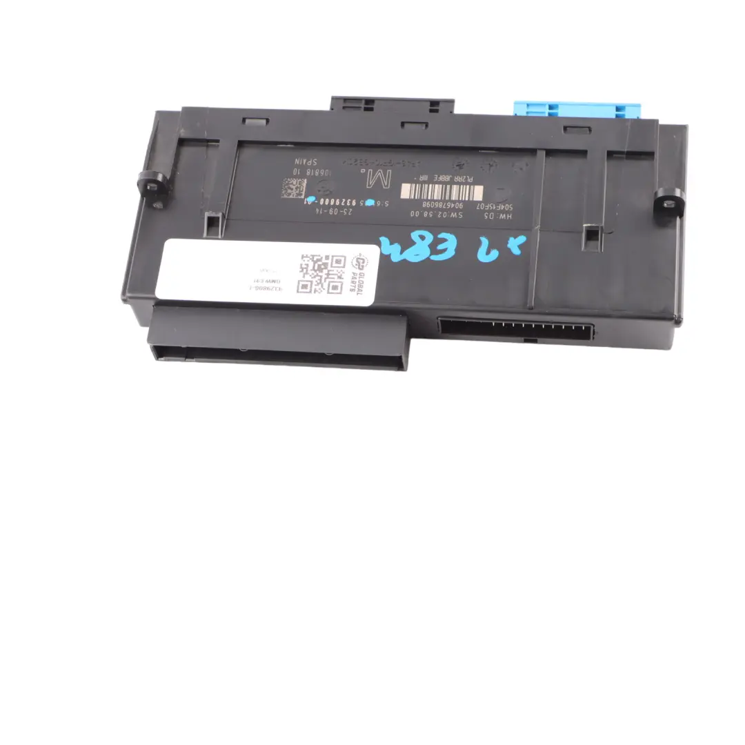 BMW X1 E84 Modulo controllo corpo M Scatola giunzione PL2RR JBBFE IIIR - SKU 9329800-1 - Numero di parte 9329800
