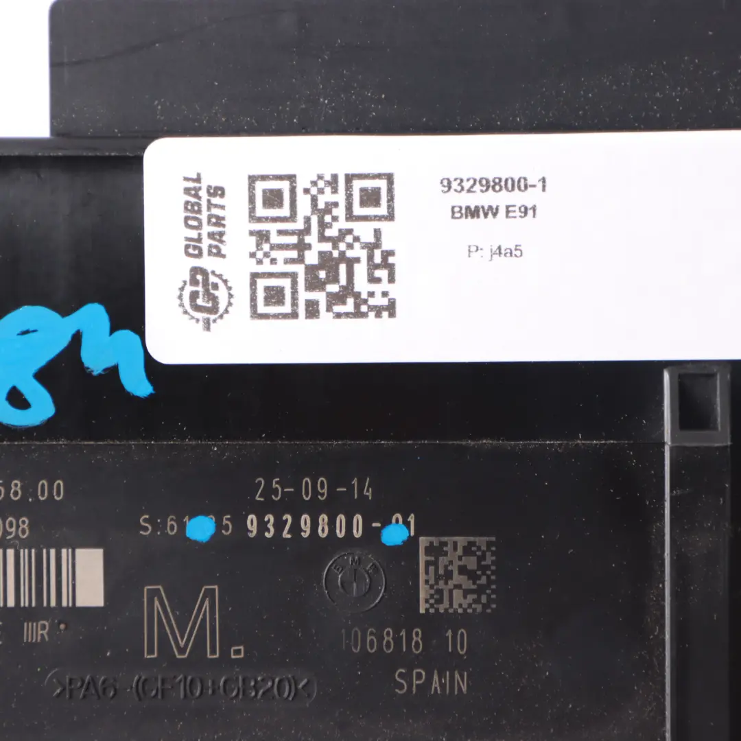 Modulo controllo corpo M Scatola giunzione PL2RR JBBFE IIIR per BMW X1 E84 con numero di parte 9329800 BMW X1 E84 Modulo controllo corpo M Scatola giunzione PL2RR JBBFE IIIR - SKU 9329800-1 - Numero di parte 9329800