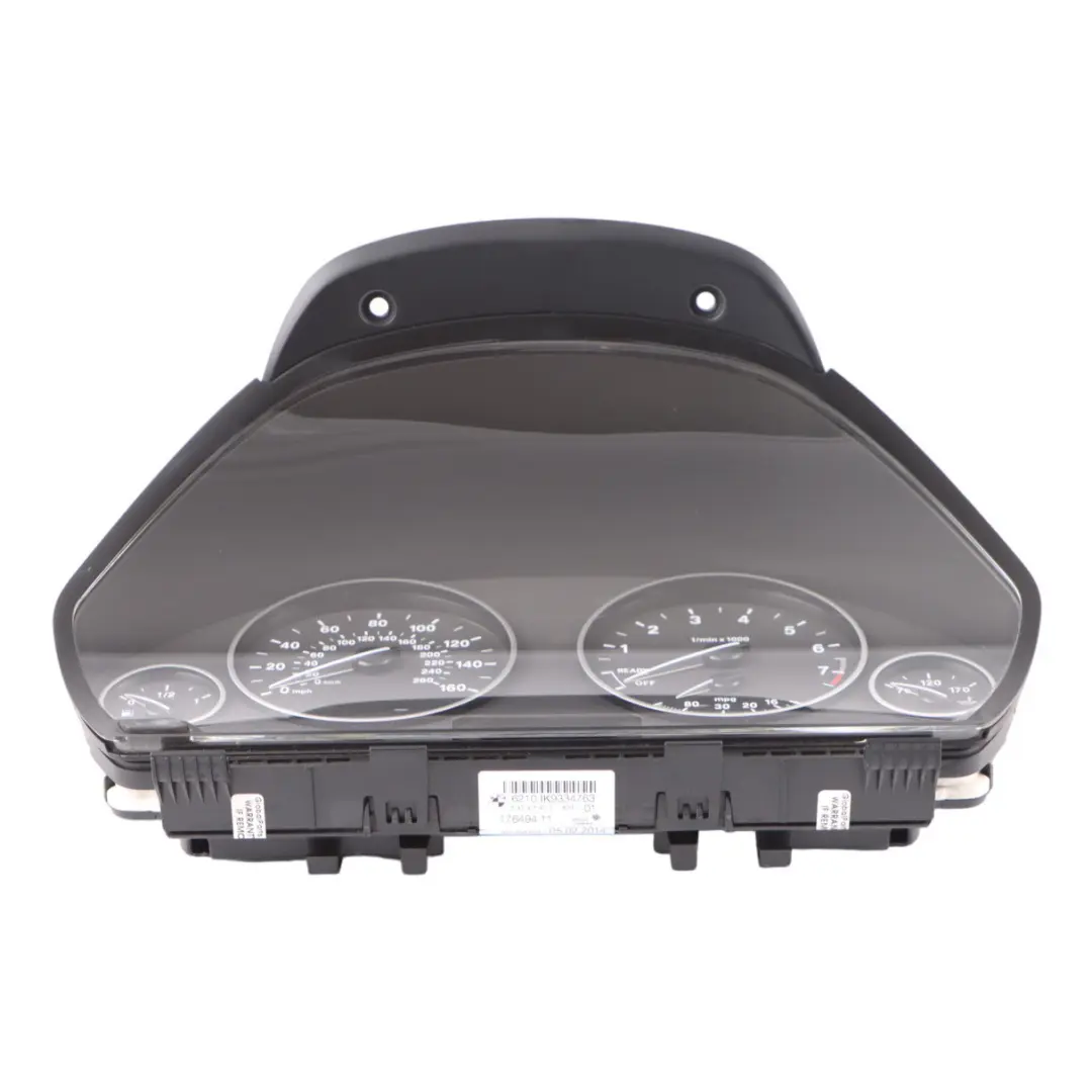 Instrument Cluster BMW F30 F31 F34 GT Petrol Speedo Clocks MPH Automatic to with Part number 9334763 Instrument Cluster BMW F30 F31 F34 GT Petrol Speedo Clocks MPH Automatic - SKU 9334763 - Part number 9334763