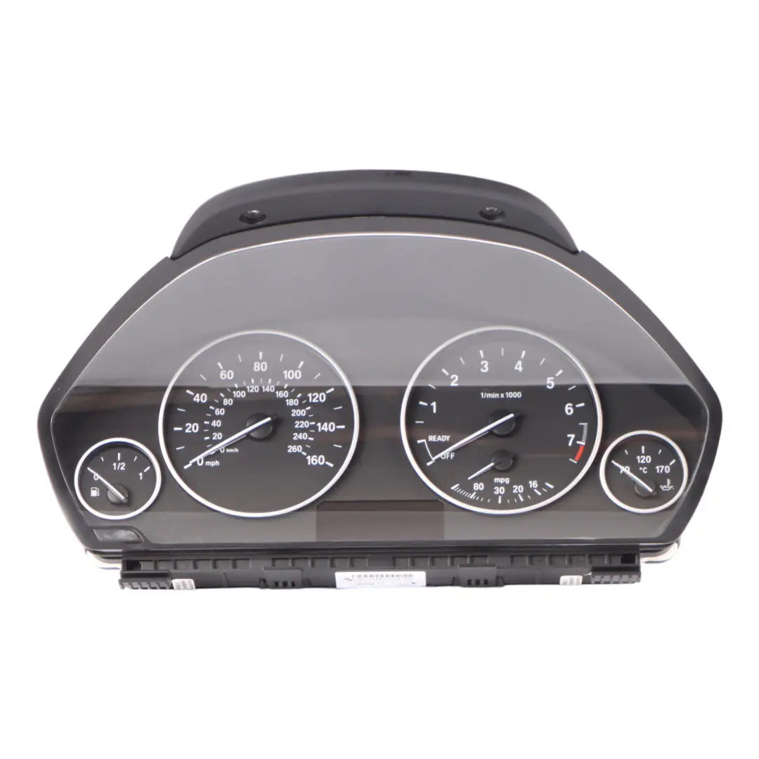 Instrument Cluster BMW F30 F31 F34 GT Petrol Speedo Clocks MPH Automatic to with Part number 9334763 Instrument Cluster BMW F30 F31 F34 GT Petrol Speedo Clocks MPH Automatic - SKU 9334763 - Part number 9334763