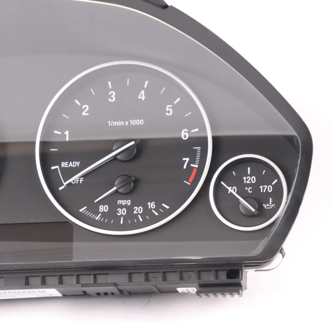  Instrument Cluster BMW F30 F31 F34 GT Petrol Speedo Clocks MPH Automatic - SKU 9334763 - Part number 9334763