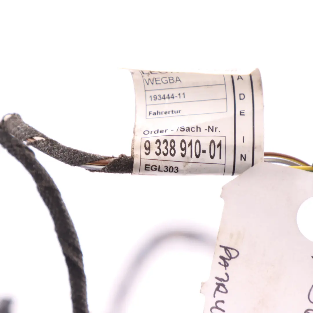 Mini Cooper F56 Wiring Driver's Loom Front Right O/S Door Cables - SKU 9338910 - Part number 9338910