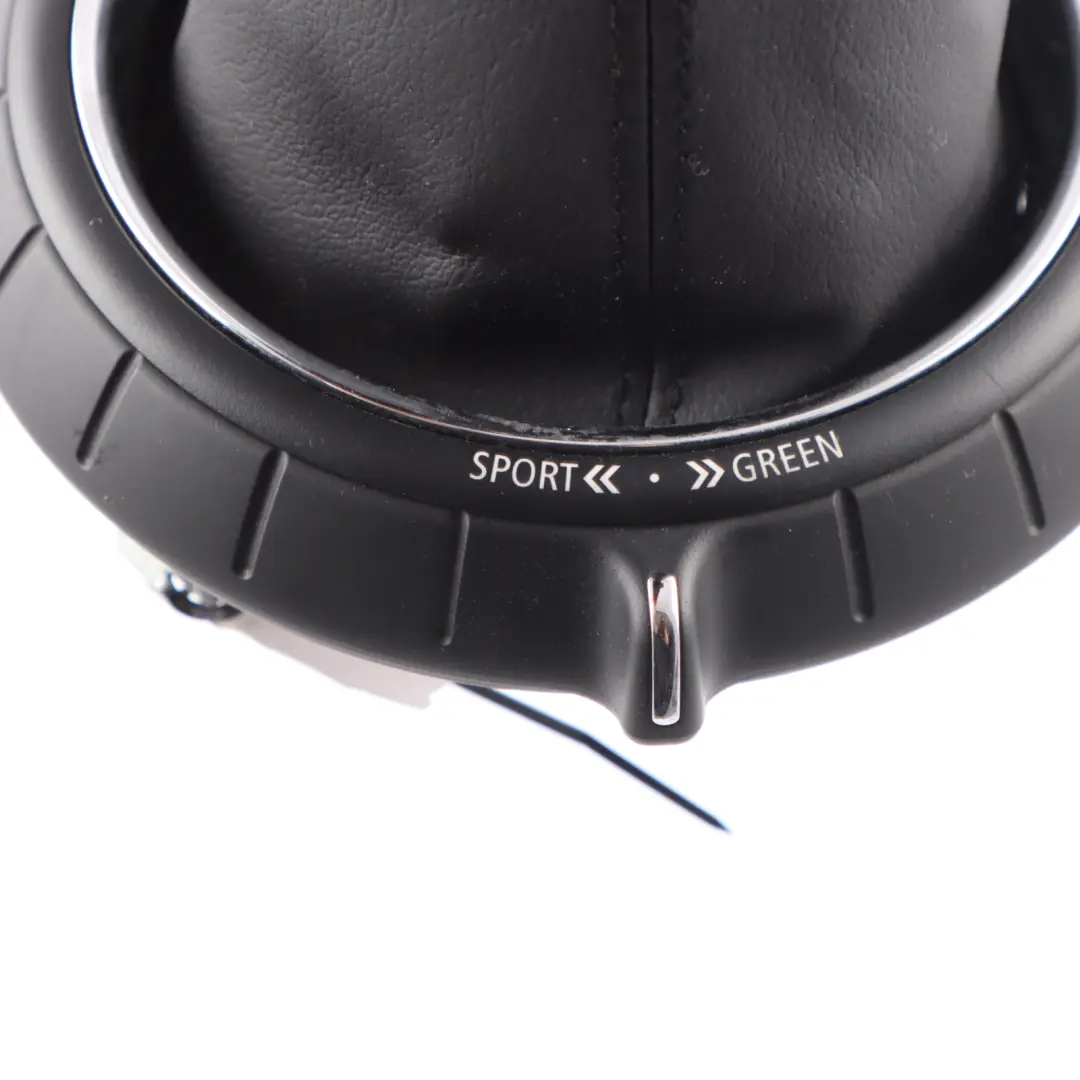 Knob Lever Handle 6-Speed Leather Rotating Ring to Mini Cooper 1 F55 F56 Gear with Part number 7641999 Mini Cooper 1 F55 F56 Gear Knob Lever Handle 6-Speed Leather Rotating Ring - SKU 9343290-1 - Part number 7641999