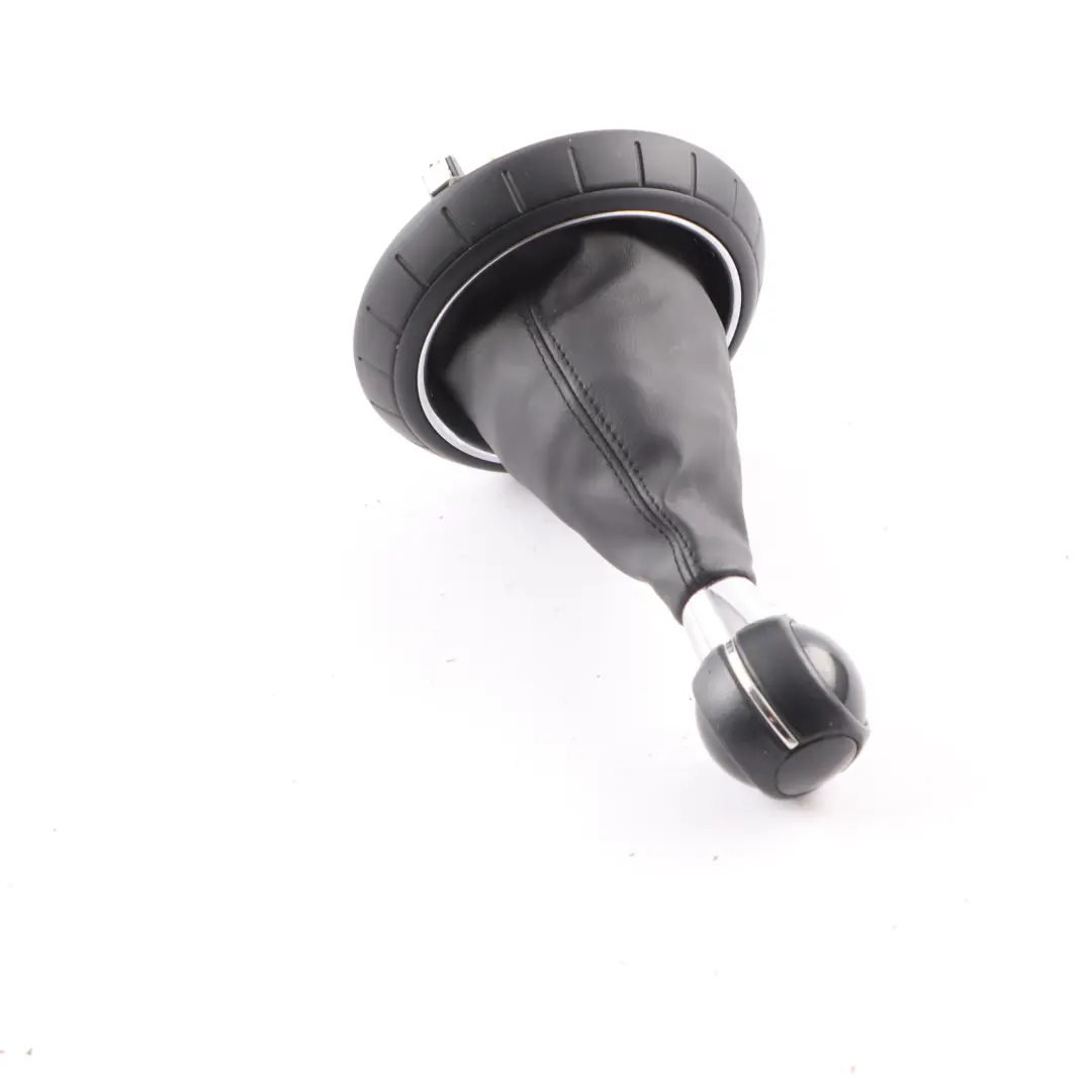Knob Lever Handle 6-Speed Leather Rotating Ring Mini Cooper 1 F55 F56 Gear - SKU 9343290-1 - Part number 7641999