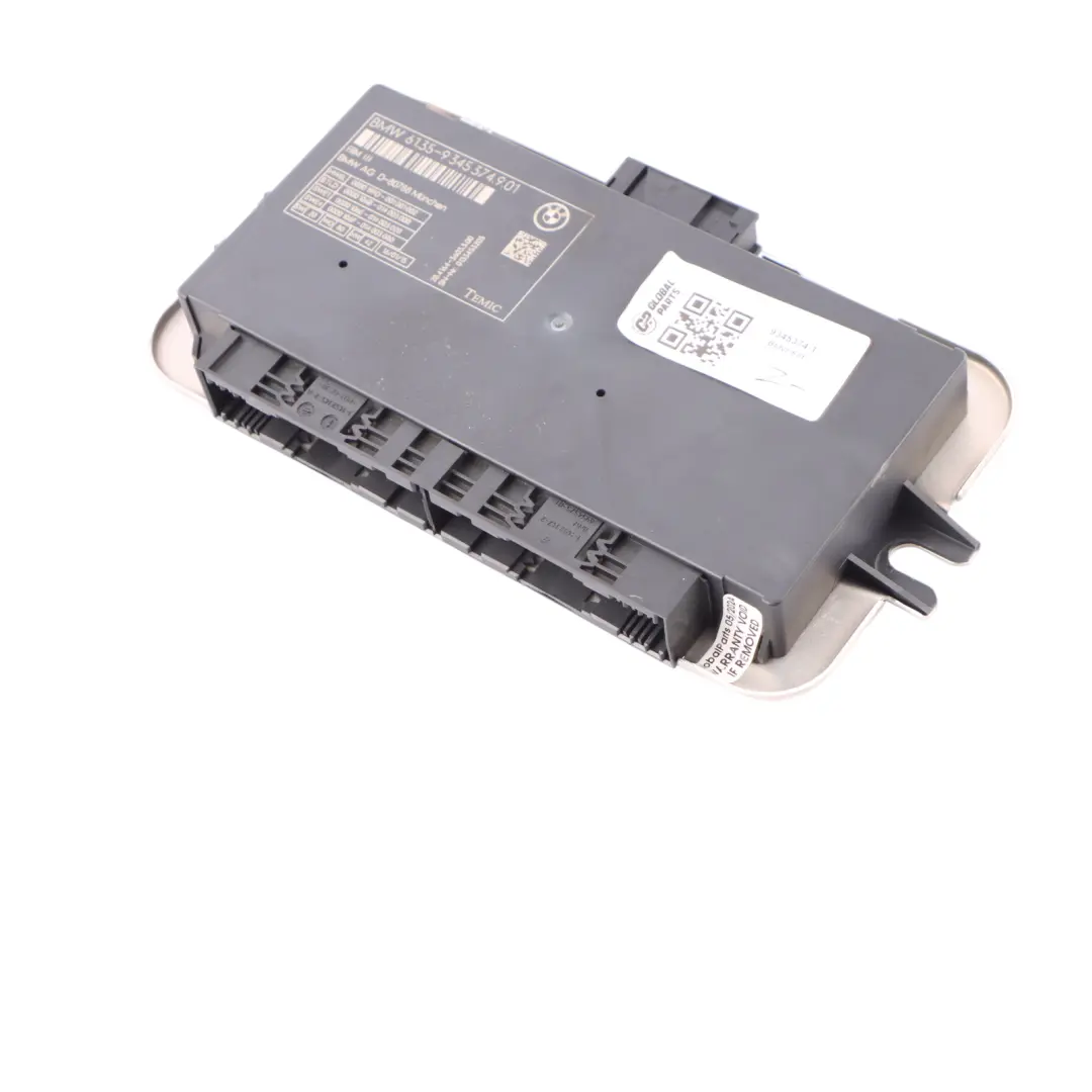 Light Control Footwell Module ECU Unit FRM3 to BMW F11 LCI with Part number 9345374 BMW F11 LCI Light Control Footwell Module ECU Unit FRM3 - SKU 9345374-1 - Part number 9345374