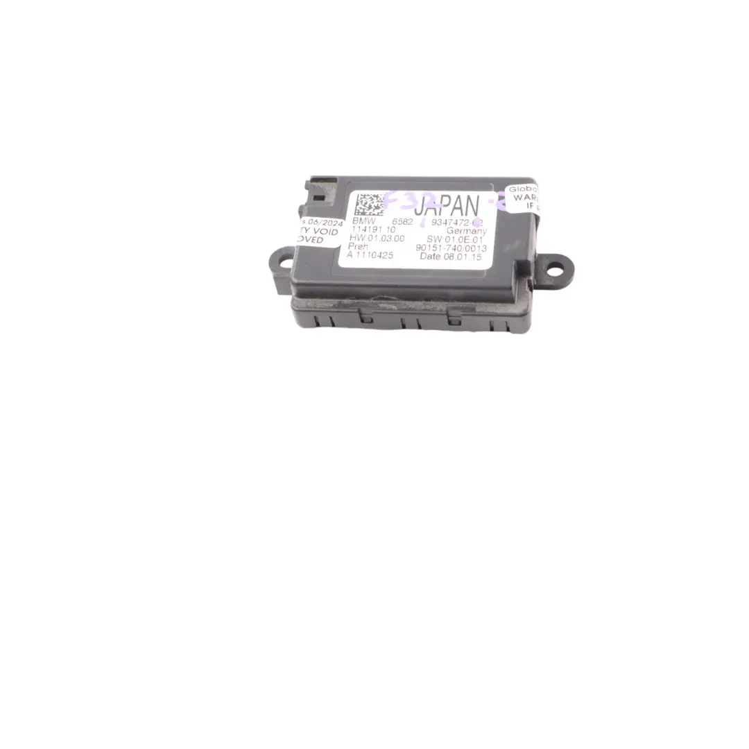 BMW F20 F22 F30 F32 F36 LCI Unità Di Controllo Touch Nav - SKU 9347472 - Numero di parte 9347472