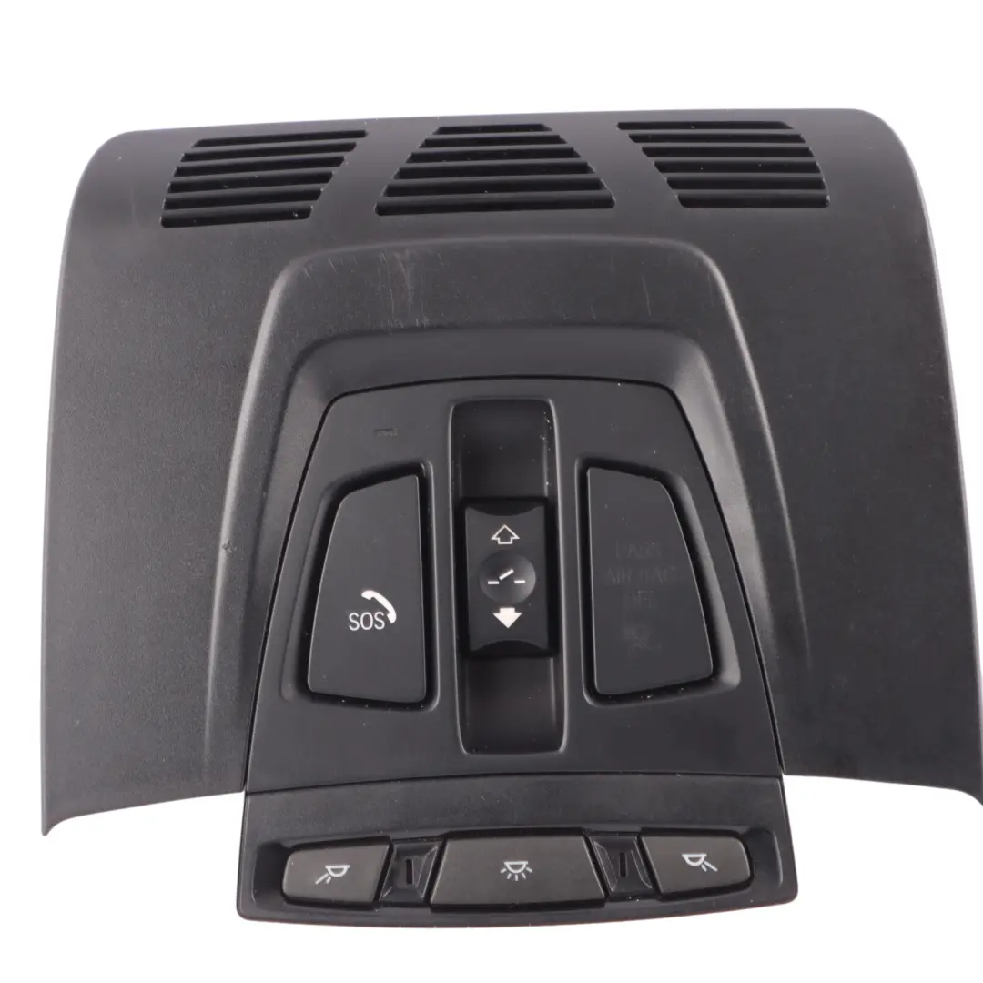 Switch Unit Control Headliner Module Black to BMW F20 F30 F32 F80 LCI with Part number 9351186 BMW F20 F30 F32 F80 LCI Switch Unit Control Headliner Module Black - SKU 9351186 - Part number 9351186