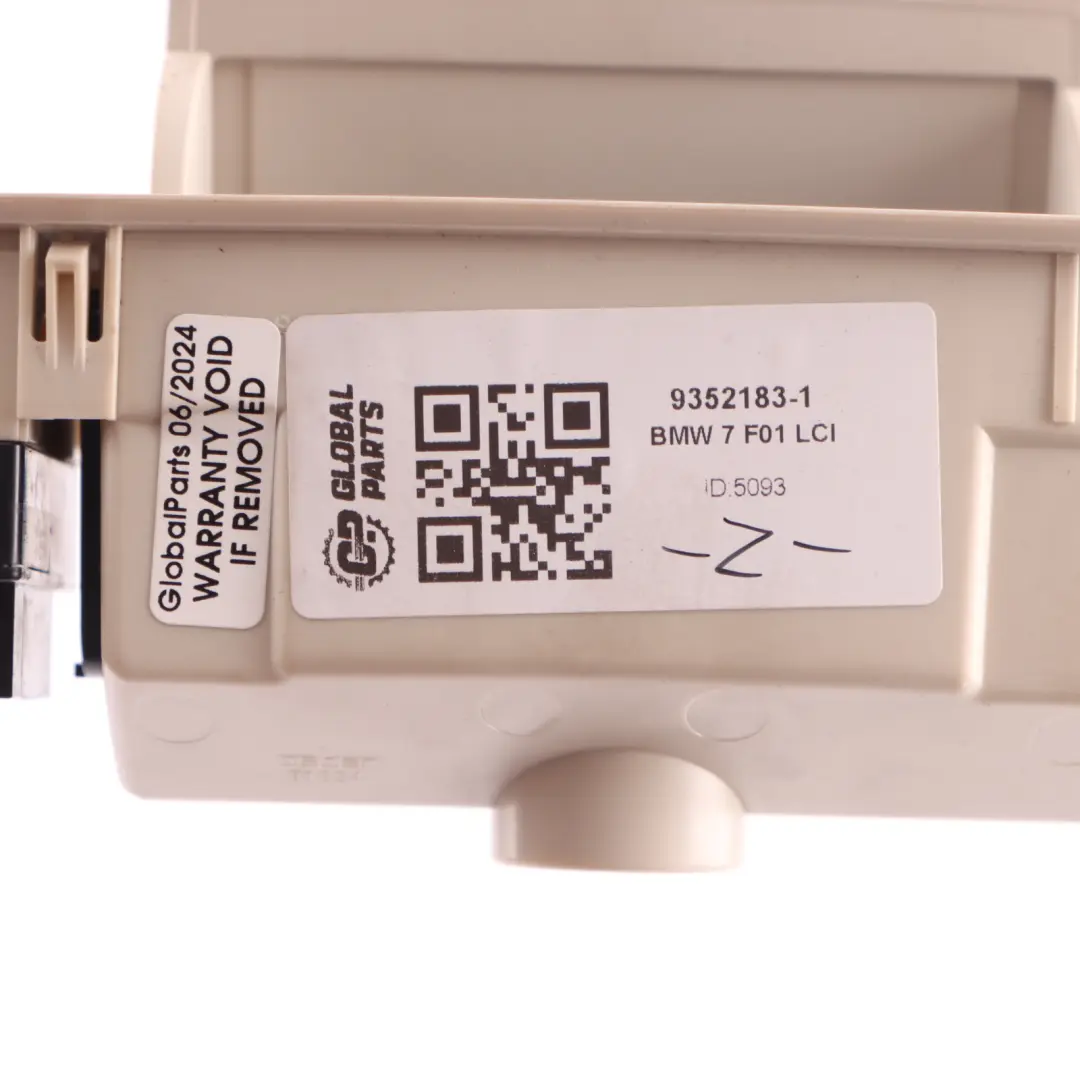 Window Lifter Switch Driver's Side Door Control Panel Unit to BMW F01 LCI with Part number 9352183 BMW F01 LCI Window Lifter Switch Driver's Side Door Control Panel Unit - SKU 9352183 - Part number 9352183