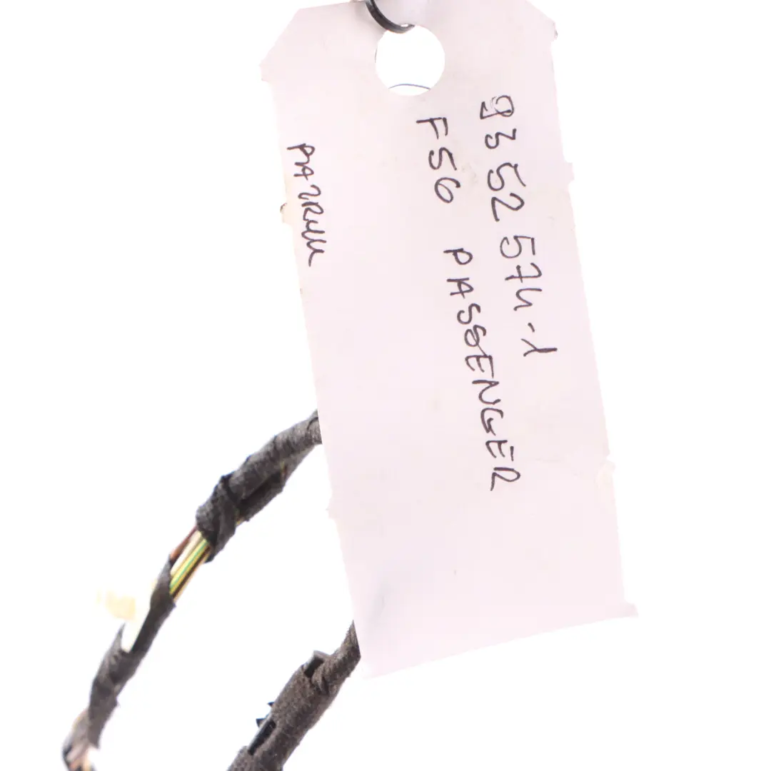 Wiring Passenger Loom Front Left N/S Door Cables to Mini Cooper F56 with Part number 9352574 Mini Cooper F56 Wiring Passenger Loom Front Left N/S Door Cables - SKU 9352574-1 - Part number 9352574