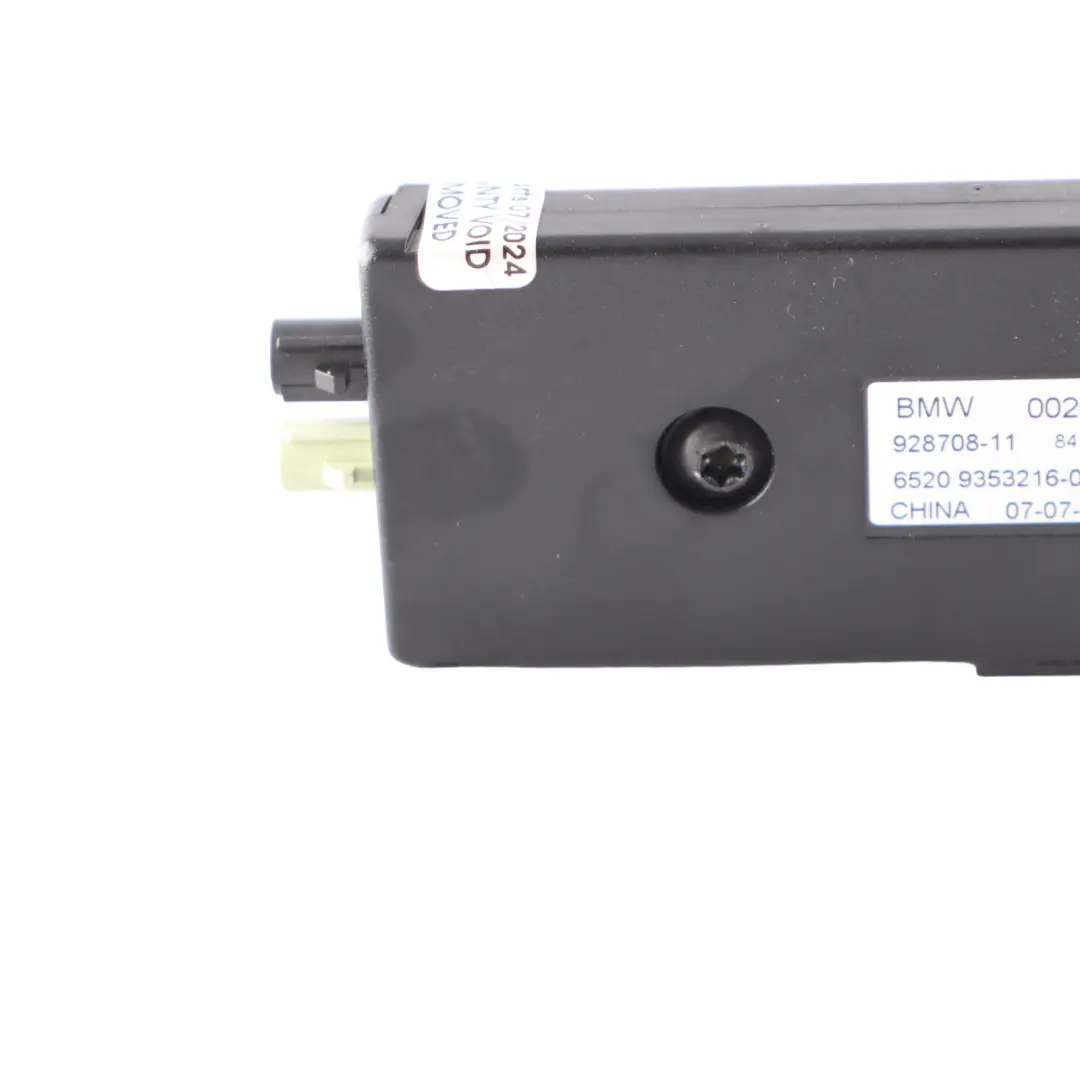 Antenna Amplifier BMW X6 F16 Aerial Diversity Booster Control Unit to  with Part number 9353216  Antenna Amplifier BMW X6 F16 Aerial Diversity Booster Control Unit - SKU 9353216 - Part number 9353216
