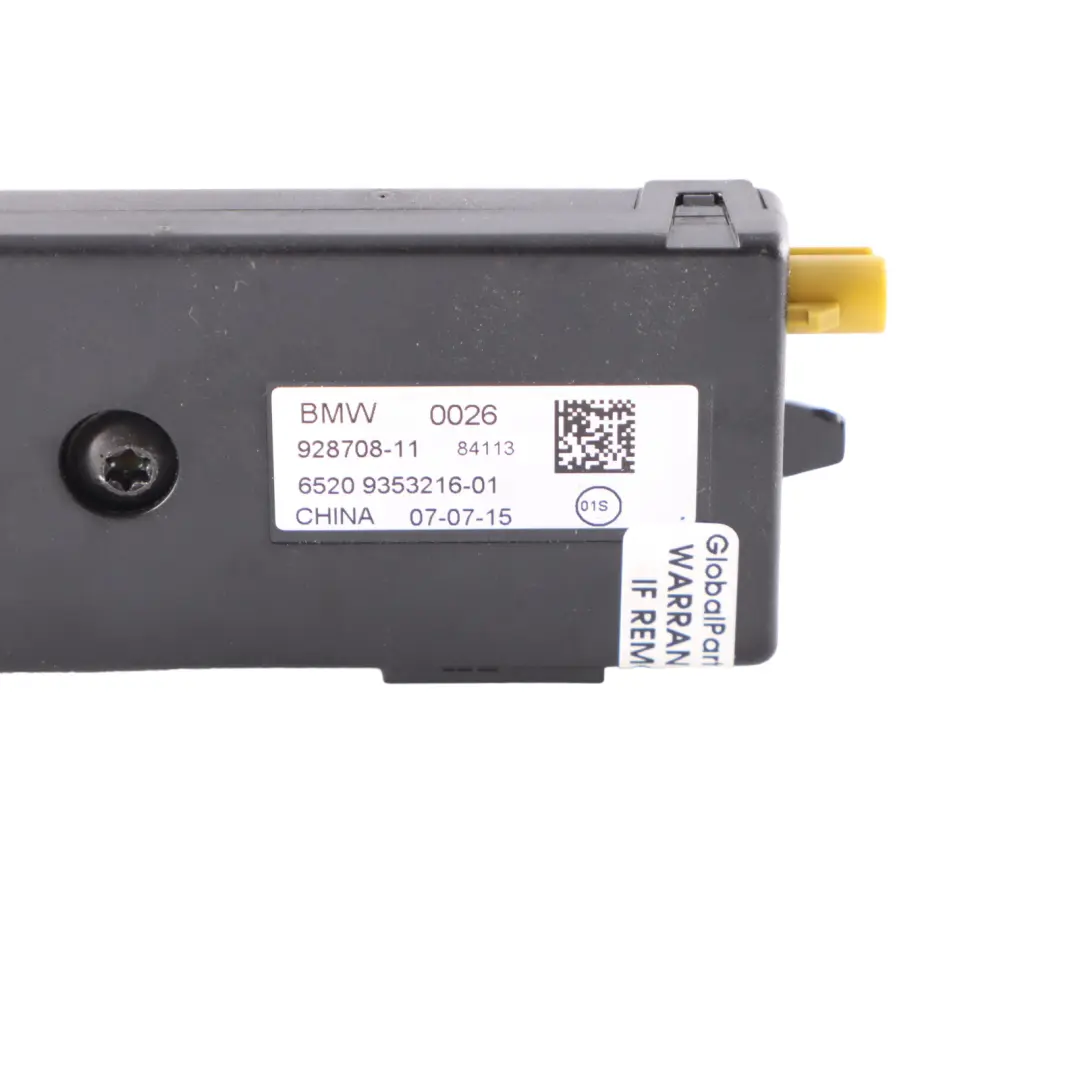 Amplificatore Antenna BMW X6 F16 Antenna Diversity Booster Di Controllo per con numero di parte 9353216 Amplificatore Antenna BMW X6 F16 Antenna Diversity Booster Di Controllo - SKU 9353216 - Numero di parte 9353216