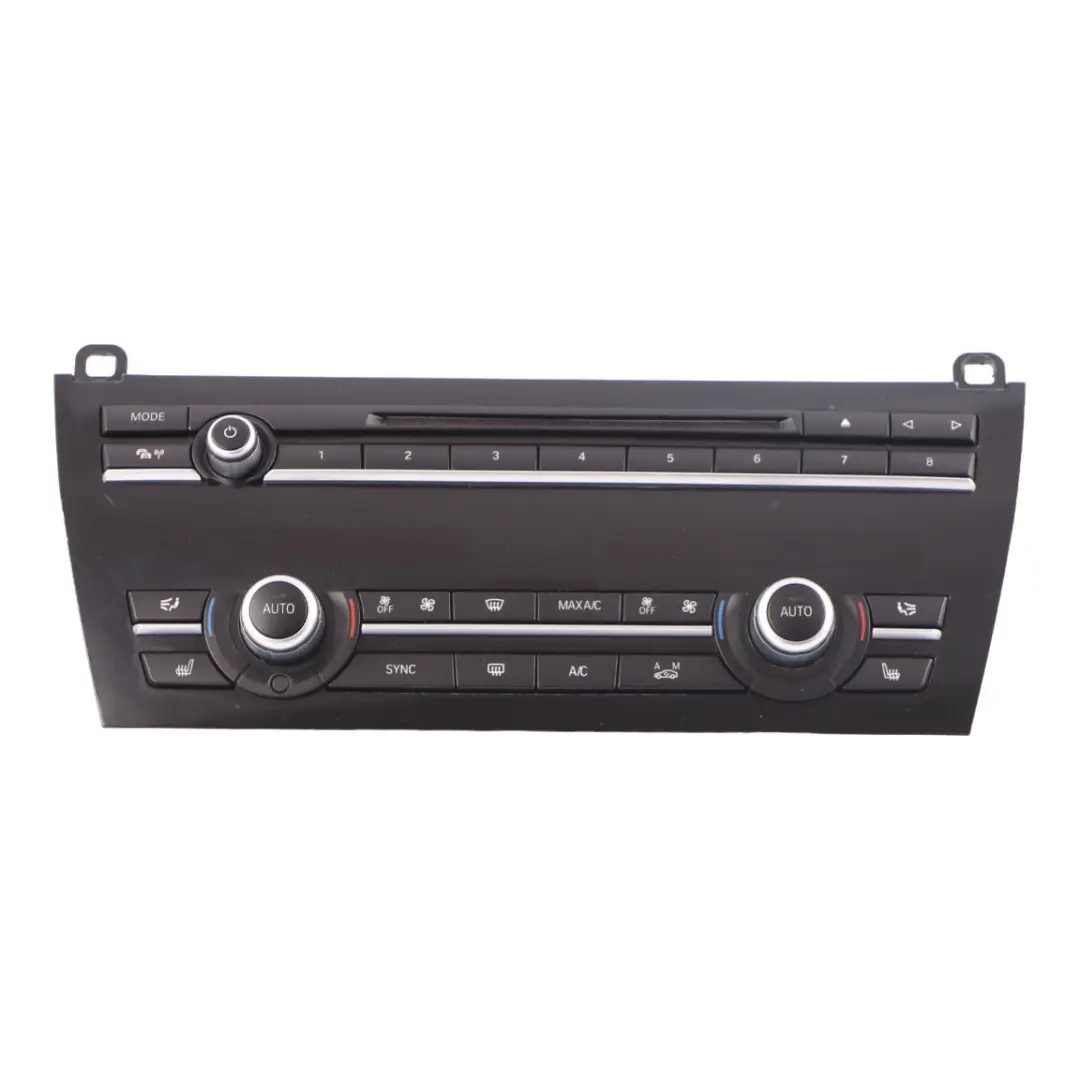 Conditioning Panel BMW F01 Radio Player A/C Switch Control Unit to Air with Part number 9353542 Air Conditioning Panel BMW F01 Radio Player A/C Switch Control Unit - SKU 9353542 - Part number 9353542