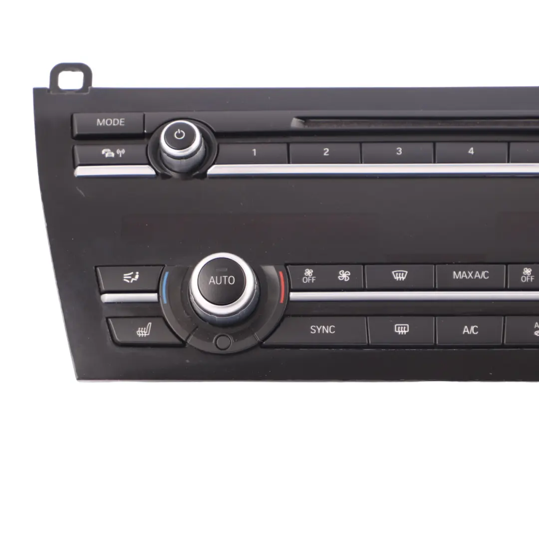 Conditioning Panel BMW F01 Radio Player A/C Switch Control Unit to Air with Part number 9353542 Air Conditioning Panel BMW F01 Radio Player A/C Switch Control Unit - SKU 9353542 - Part number 9353542