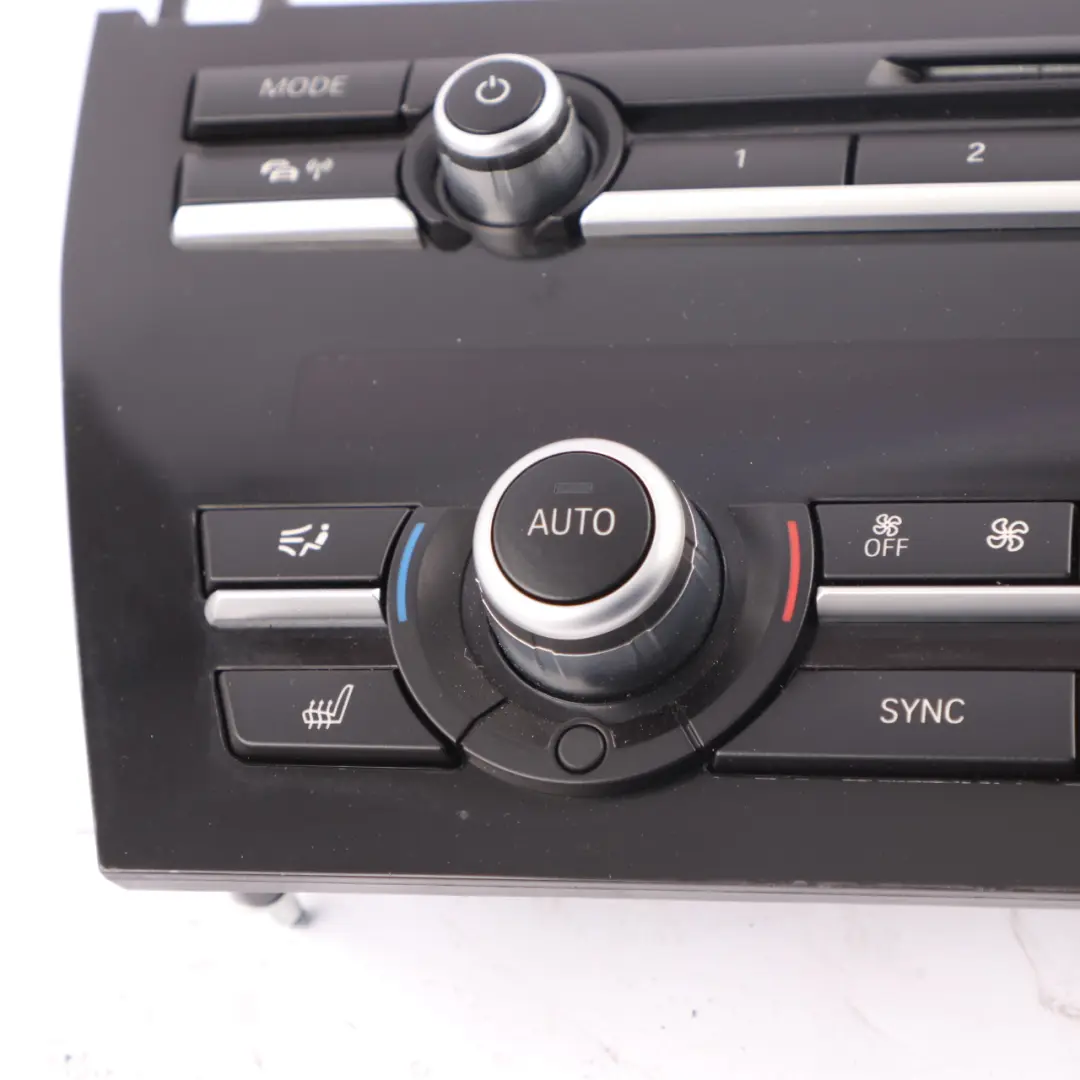 Conditioning Panel BMW F01 Radio Player A/C Switch Control Unit to Air with Part number 9353542 Air Conditioning Panel BMW F01 Radio Player A/C Switch Control Unit - SKU 9353542 - Part number 9353542