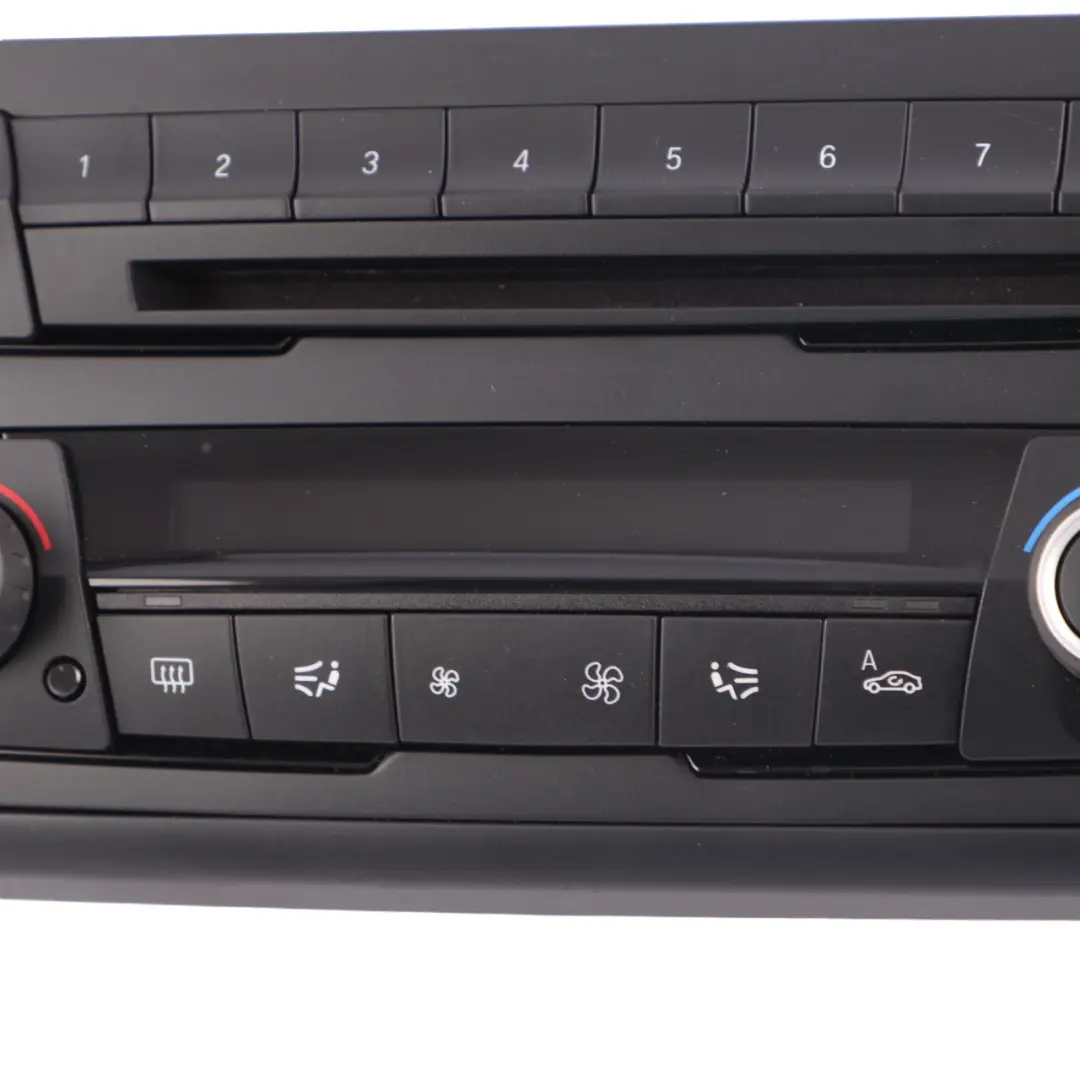 Panel Control Radio Aire Acondicionado AC Interruptor para BMW F20 F30 F34 GT con número de pieza 9354146 BMW F20 F30 F34 GT Panel Control Radio Aire Acondicionado AC Interruptor - SKU 9354146-5 - Número de pieza 9354146