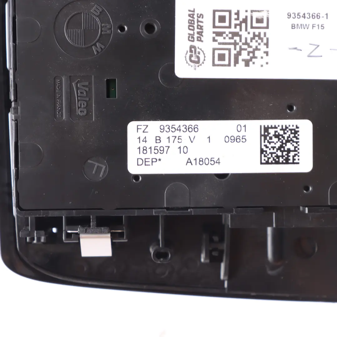  Dachleuchte BMW X5 F15 F45 X1 F48 Leseleuchte vorne Innenschalter - SKU 9354366-1 - Teilenummer 9354366
