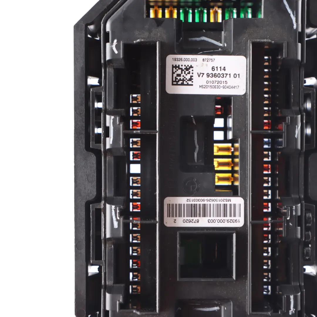 BMW X6 F16 Scatola Relè Fusibili Controllo Distribuzione Di Potenza - SKU 9360371 - Numero di parte 9360371