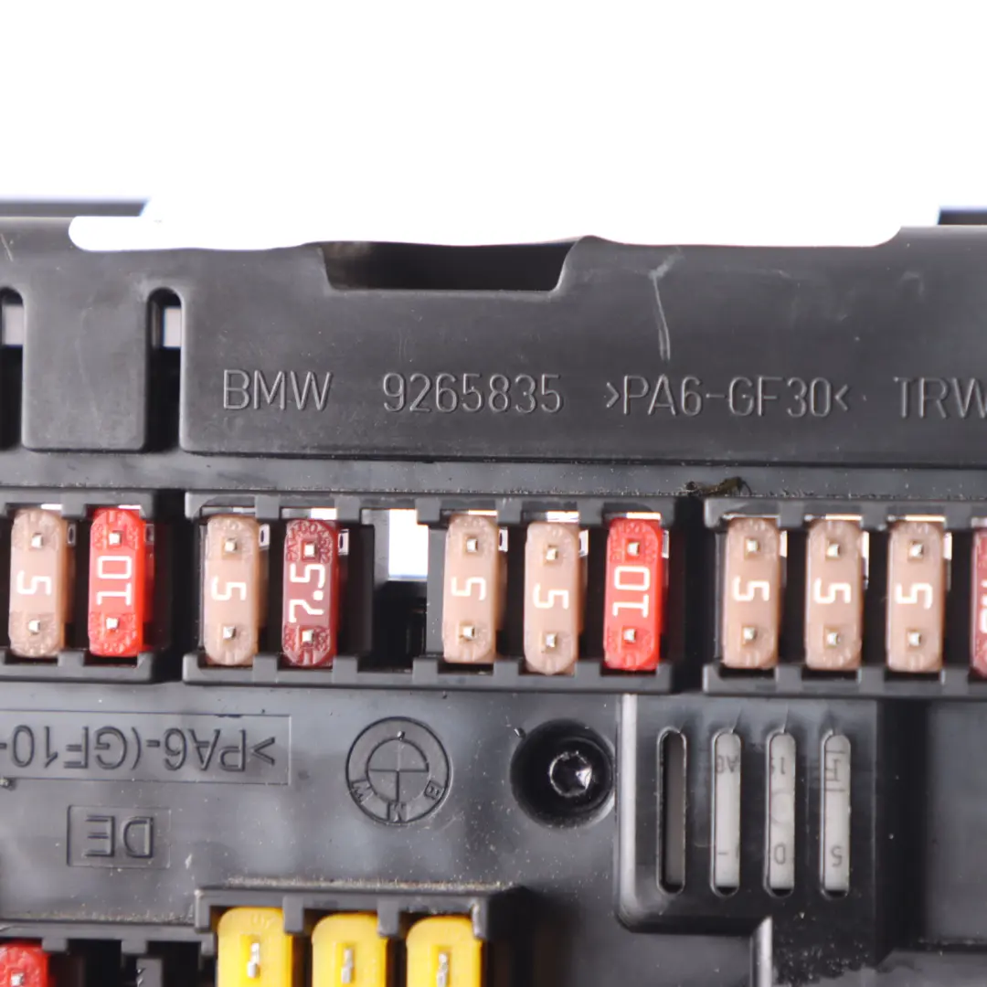 Sicherung Relais Box Steuergerät Stromverteilung für BMW X6 F16 mit Teilenummer 9360371 BMW X6 F16 Sicherung Relais Box Steuergerät Stromverteilung - SKU 9360371 - Teilenummer 9360371