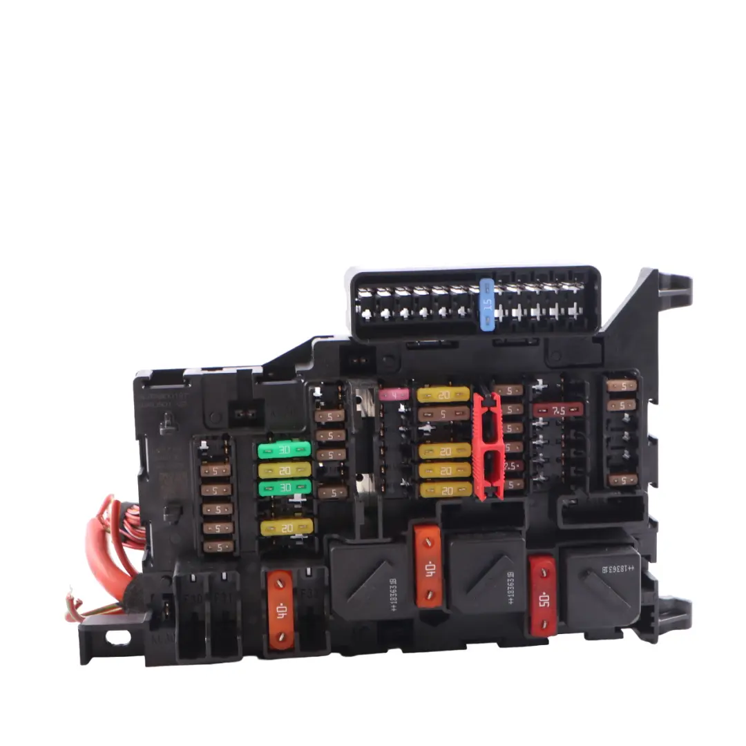Distribution Fuse Box BMW F40 F48 Mini F56 Rear Electric Power Fuse Box to with Part number 9360501 Distribution Fuse Box BMW F40 F48 Mini F56 Rear Electric Power Fuse Box - SKU 9360501-4 - Part number 9360501