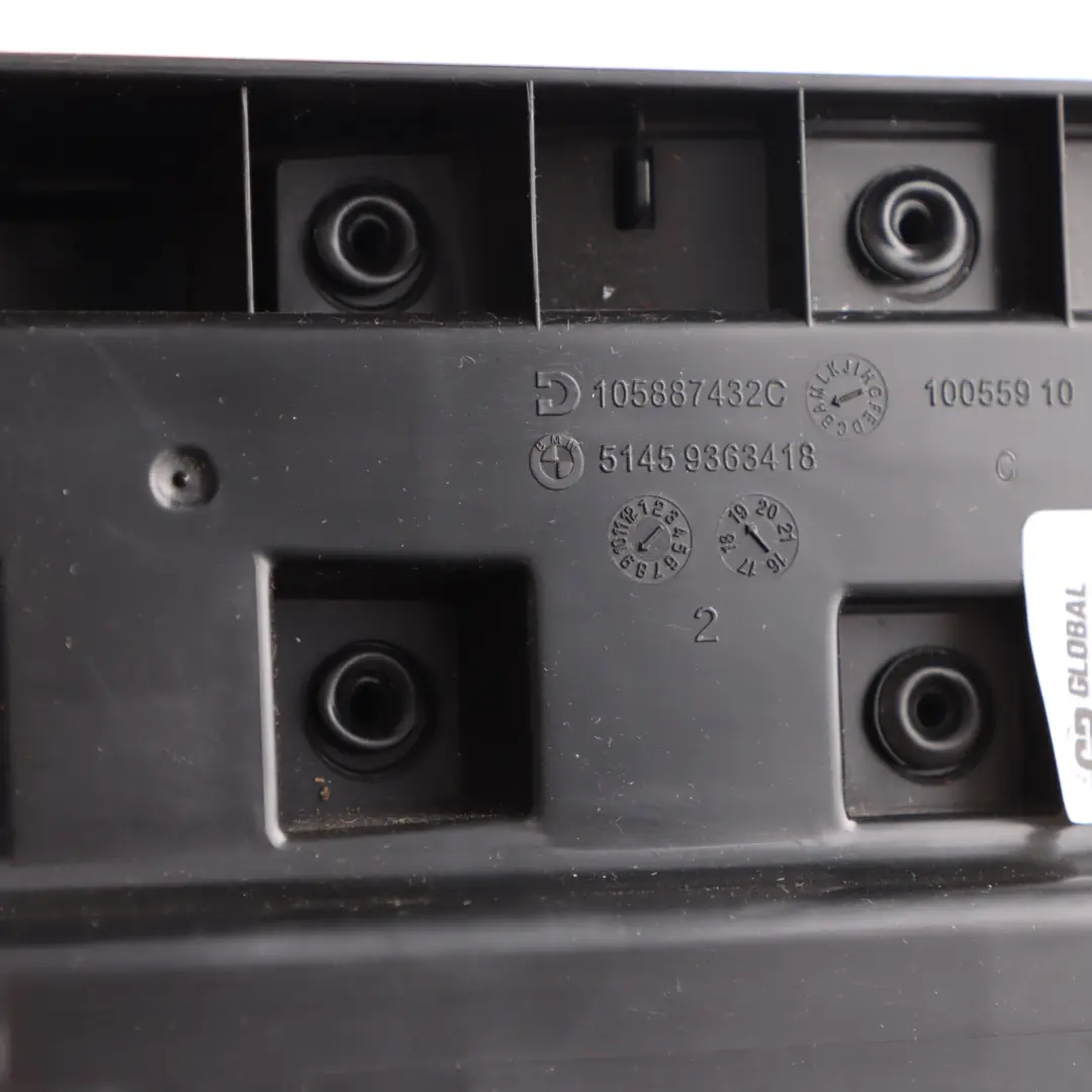BMW X4 F98 Lenksäulenumrandung Obere Verkleidung Abdeckung - SKU 9363418 - Teilenummer 9363418