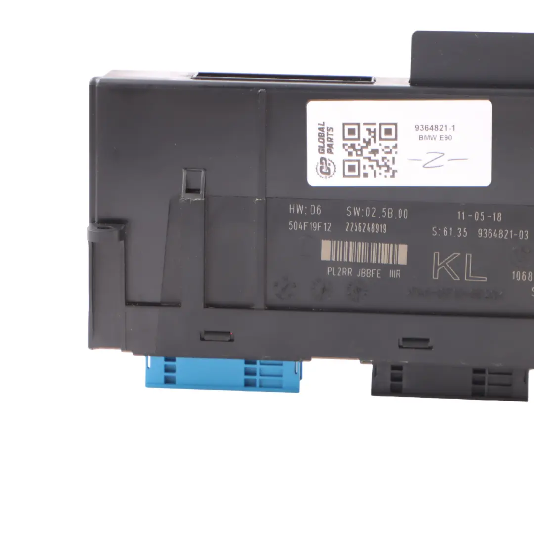 Body Control BMW E87 E90 E91 E92 ECU Module Unit KL PL2RR JBBFE IIIR to with Part number 9364821 Body Control BMW E87 E90 E91 E92 ECU Module Unit KL PL2RR JBBFE IIIR - SKU 9364821-1 - Part number 9364821