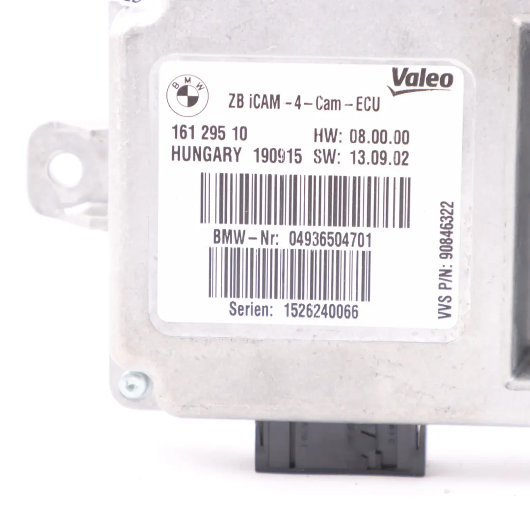 Surround Camera BMW X3 F25 X5 F15 X6 F16 View Control Unit Module to with Part number 9365047 Surround Camera BMW X3 F25 X5 F15 X6 F16 View Control Unit Module - SKU 9365047 - Part number 9365047