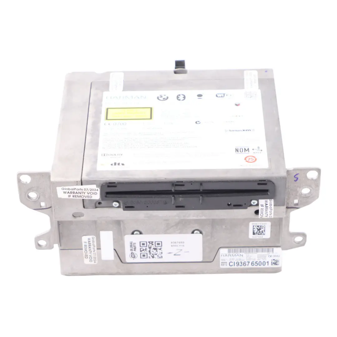 Radio Audio Professional Player Head Unit to BMW F15 with Part number 9367650 BMW F15 Radio Audio Professional Player Head Unit - SKU 9367650 - Part number 9367650