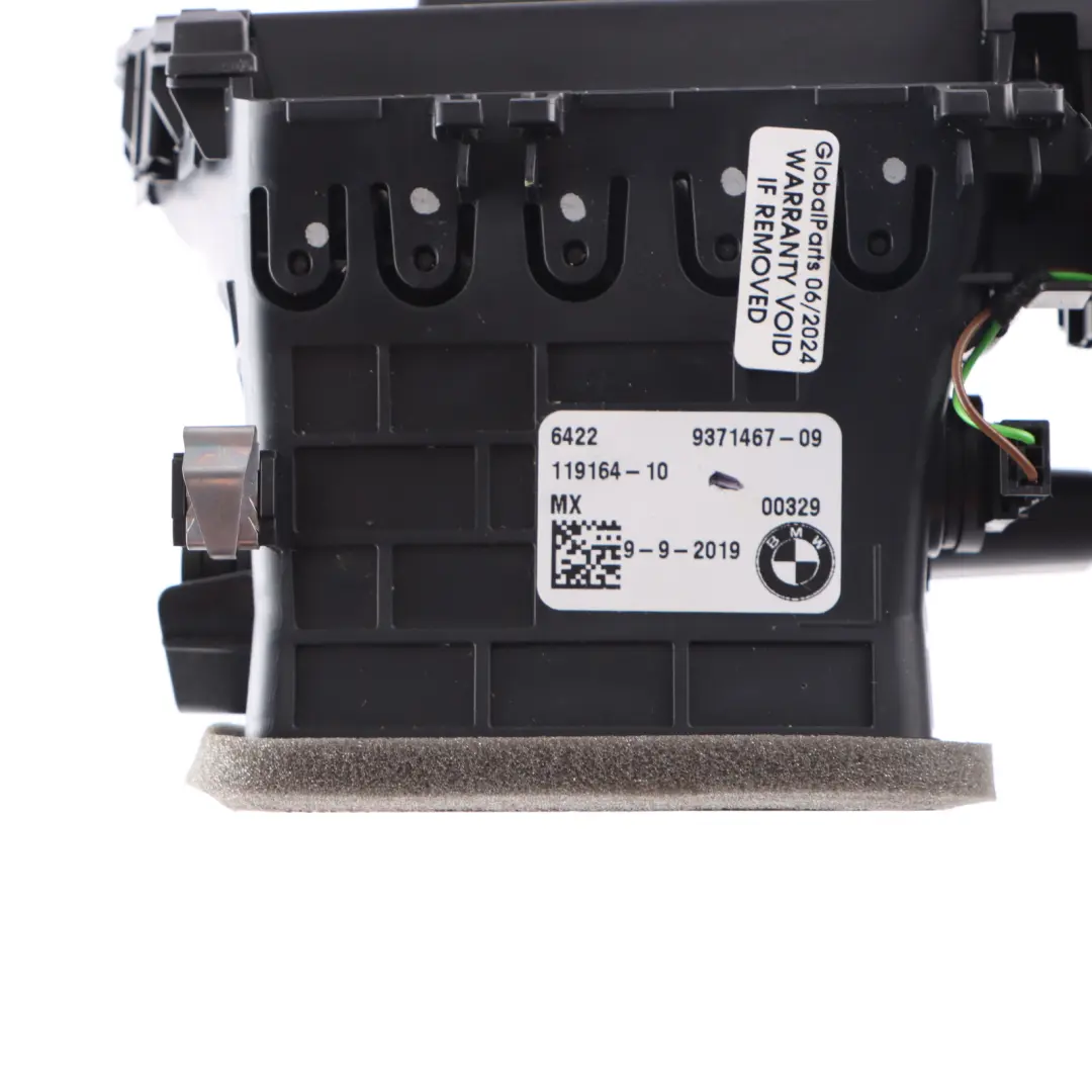 Vent Grille BMW X3 G01 X4 G02 Dashboard Center Carbon Trim to Air with Part number 9371467 Air Vent Grille BMW X3 G01 X4 G02 Dashboard Center Carbon Trim - SKU rhd-9371467 - Part number 9371467